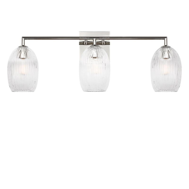 Hable Serafina 27 Inch 3 Light Bath Vanity Light by Visual Comfort Studio