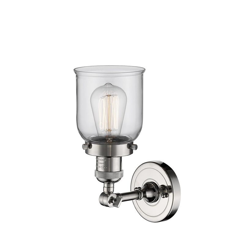 Bruno Marashlian Small Bell 5 Inch 1 Light Semi Flush Mount by Innovations Lighting