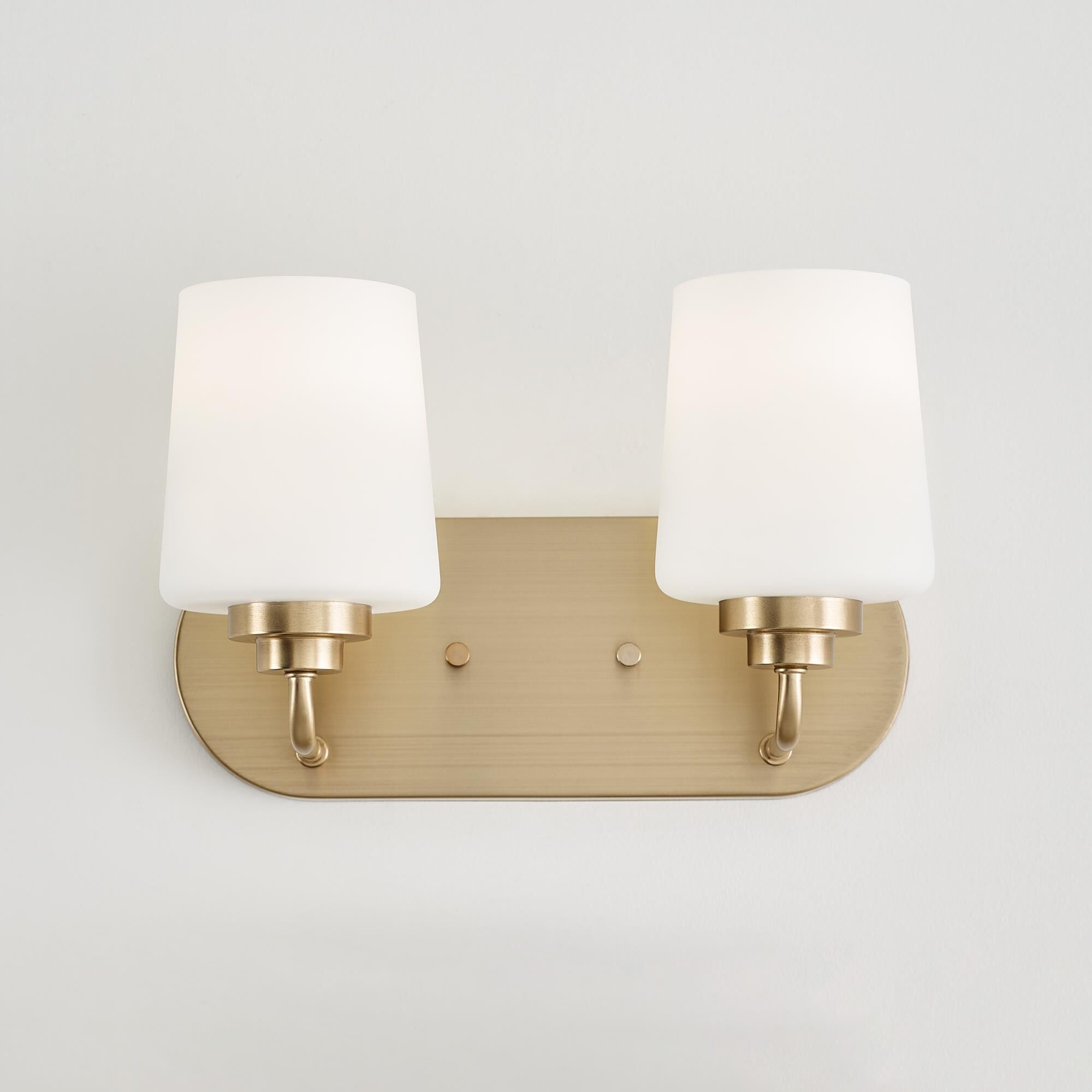 Shown in Satin Brass finish and Etched with White Inside glass