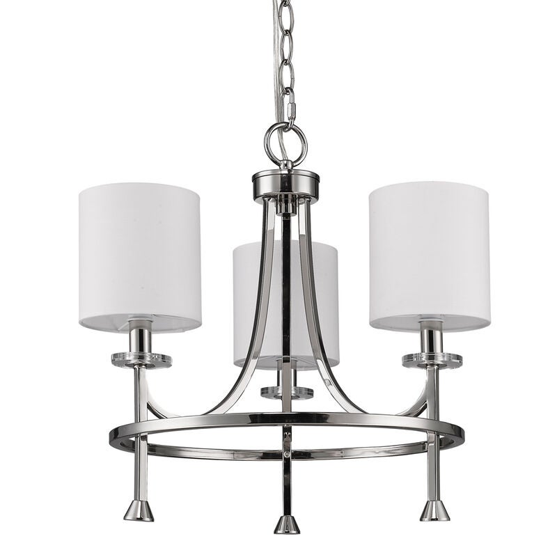 Kara 18 Inch 3 Light Mini Chandelier by Acclaim Lighting