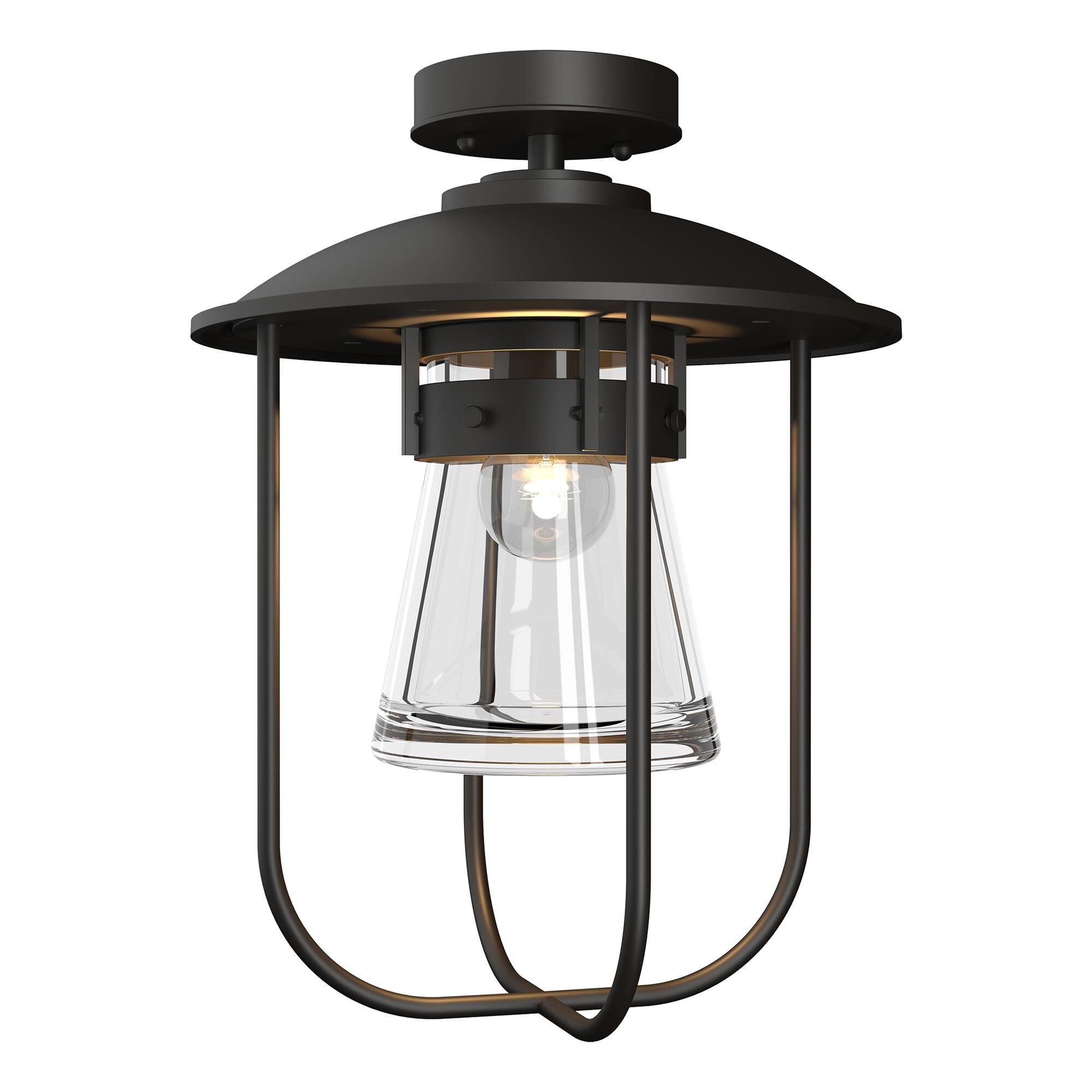 Shown in Coastal Oil Rubbed Bronze finish and Clear glass