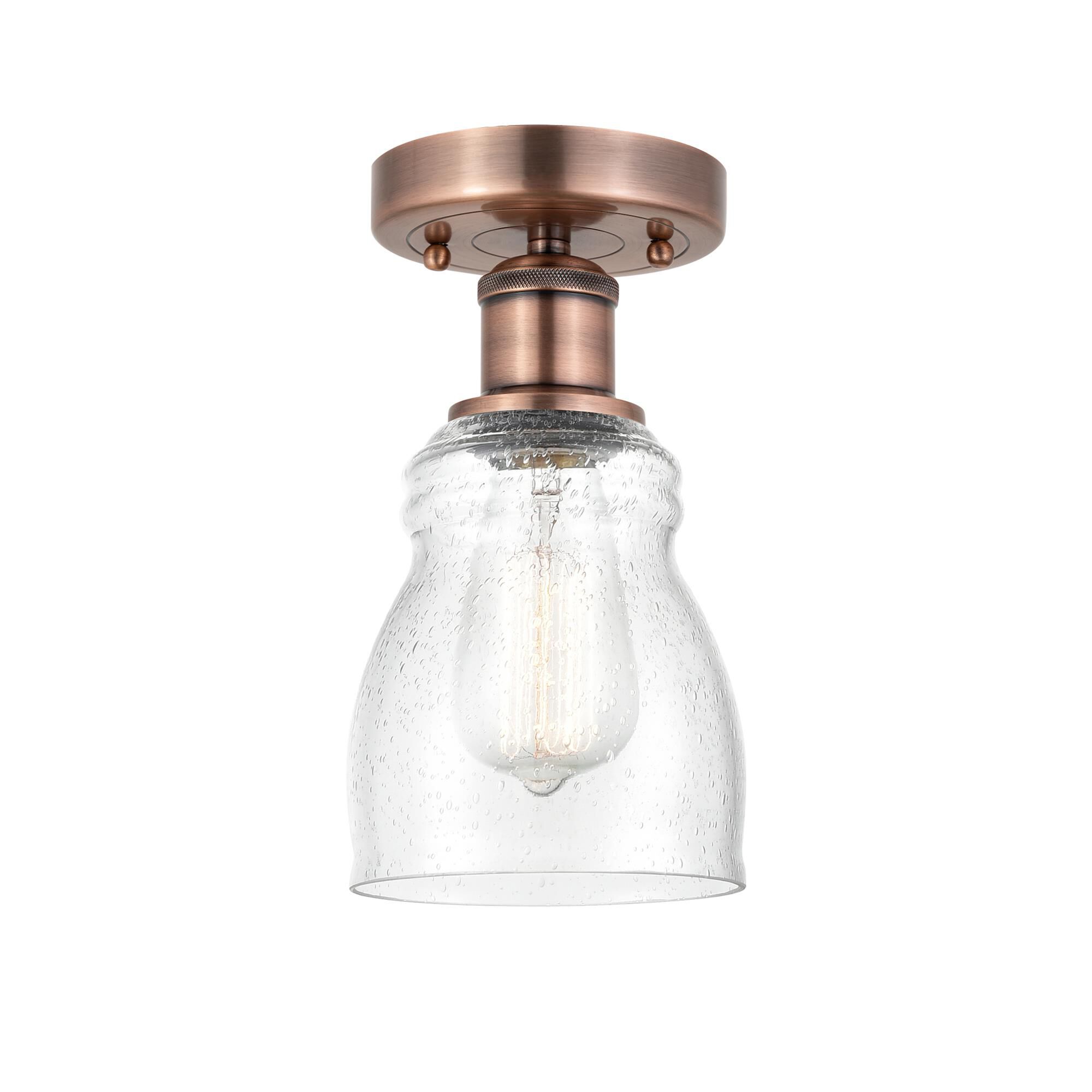 Bruno Marashlian Ellery 4 Inch 1 Light Semi Flush Mount by Innovations Lighting