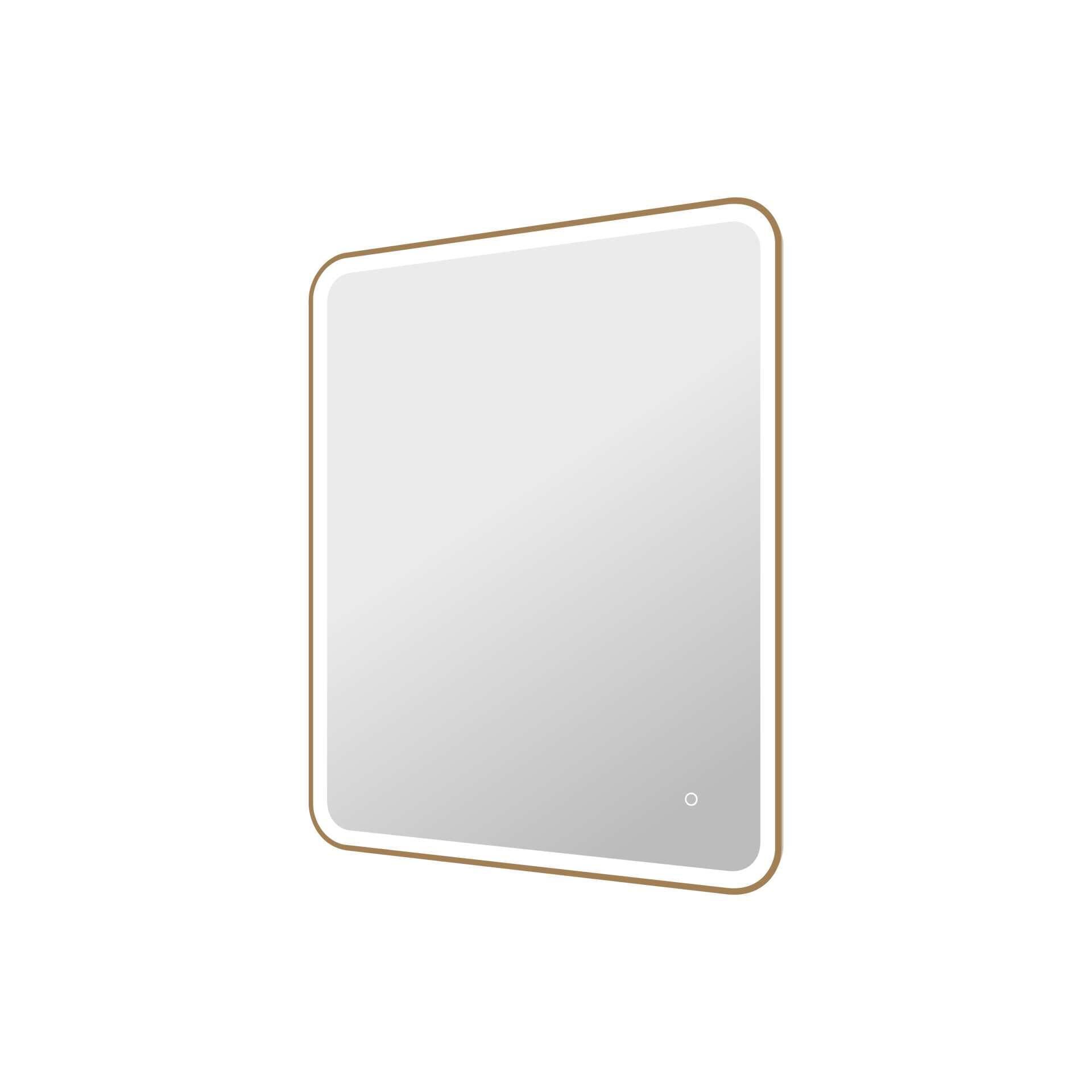 Harmoni 42 Inch Round LED Lighted Mirror by Elegant Decor