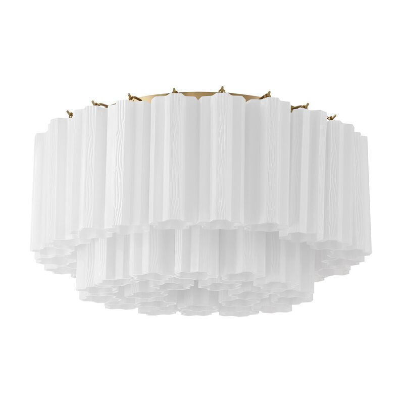 Addis 22 Inch 7 Light Semi Flush Mount by Crystorama