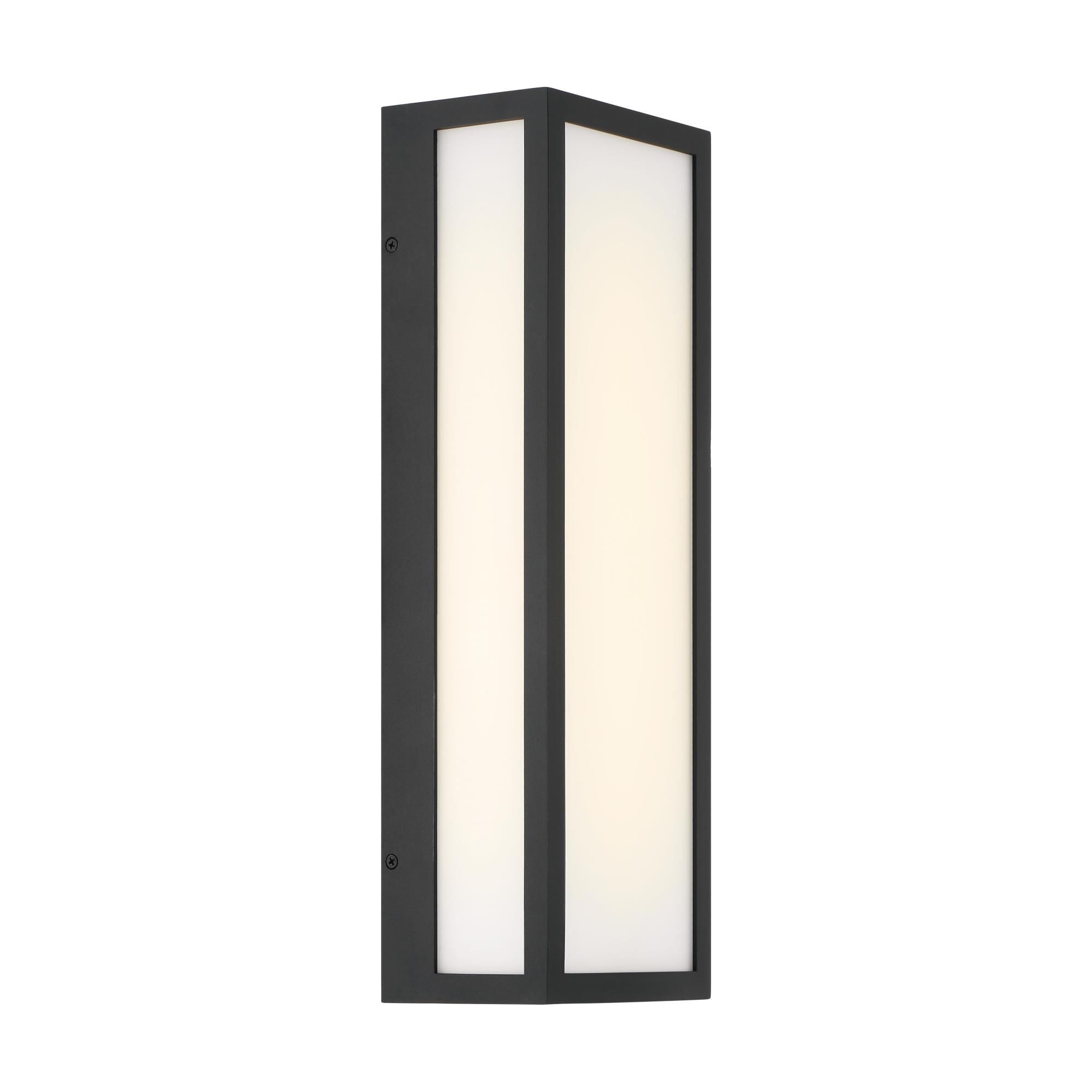 Shown in Sand Coal finish and White glass and Etched Glass shade