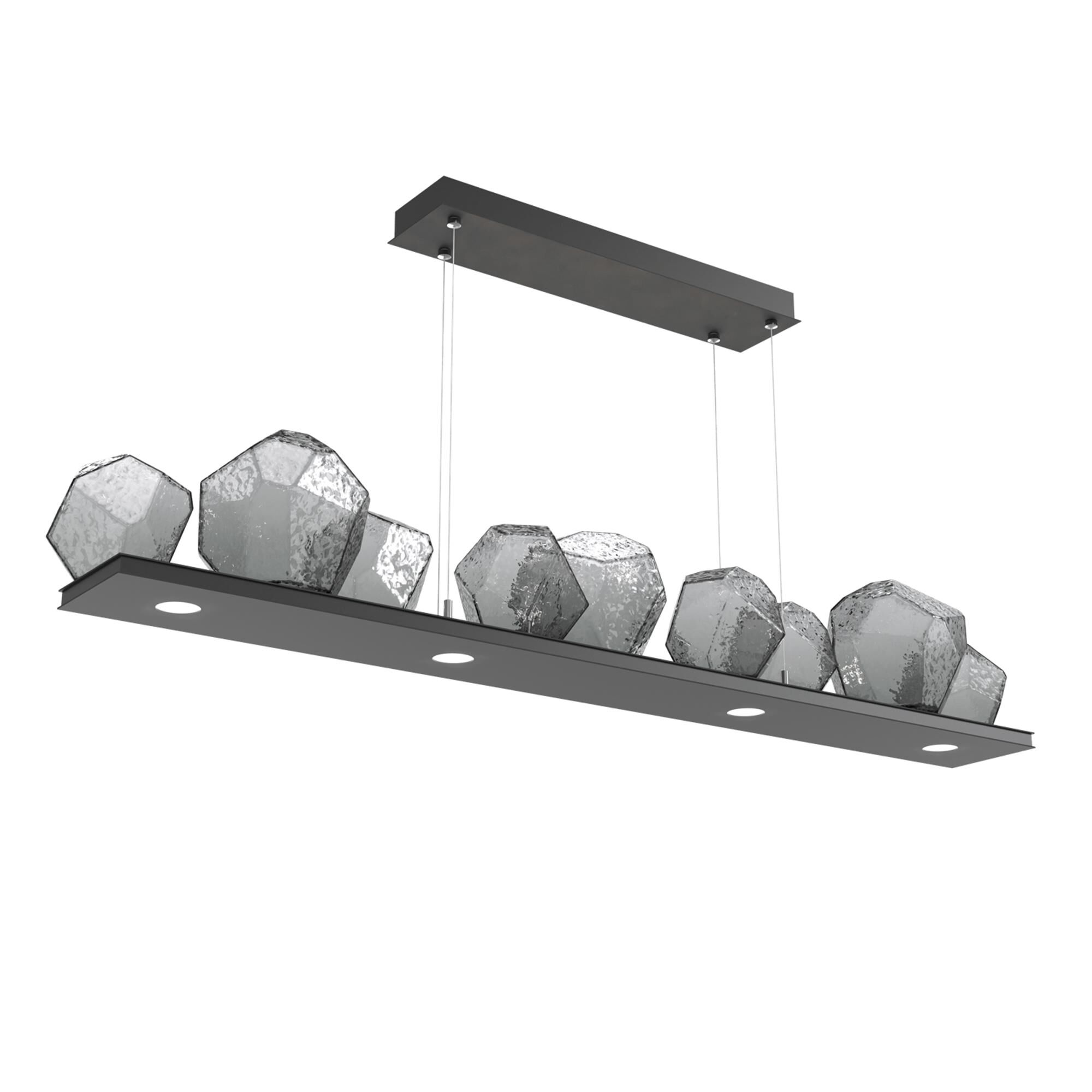 Shown in Matte Black finish and Smoke glass