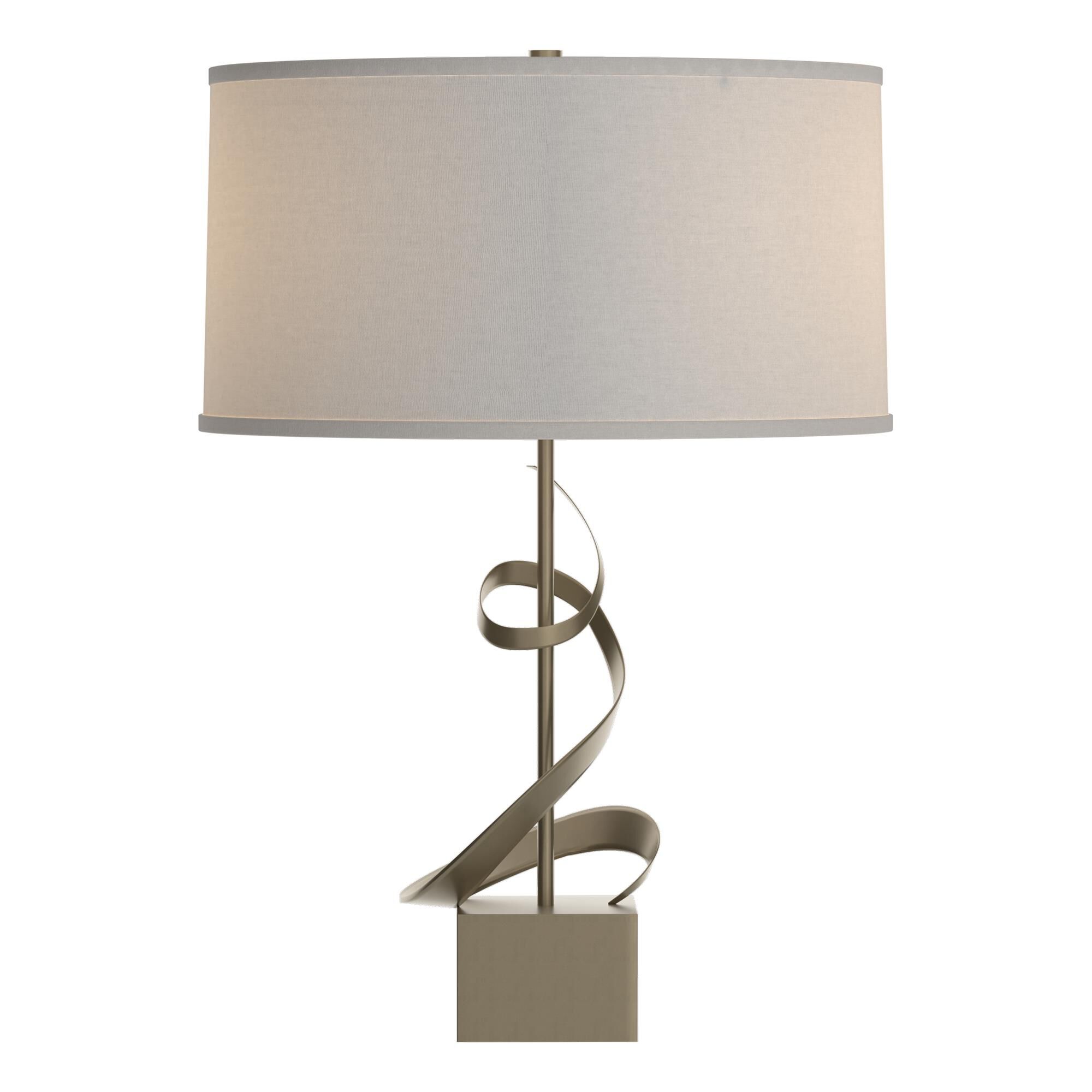 Shown in Soft Gold finish and Flax shade