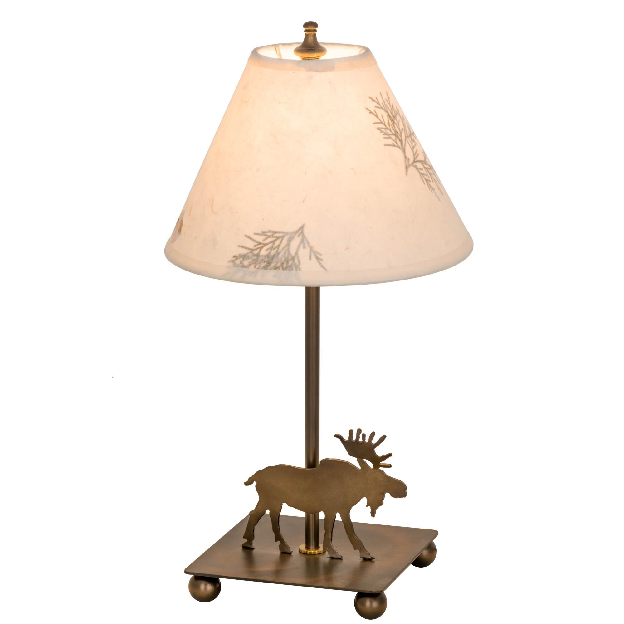 Lone Moose 15 Inch Accent Lamp by Meyda Lighting