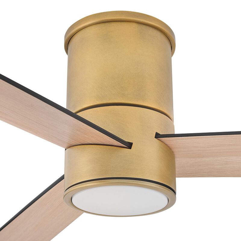 Speck 52 Inch Flush Mount Fan with Light Kit by Hinkley