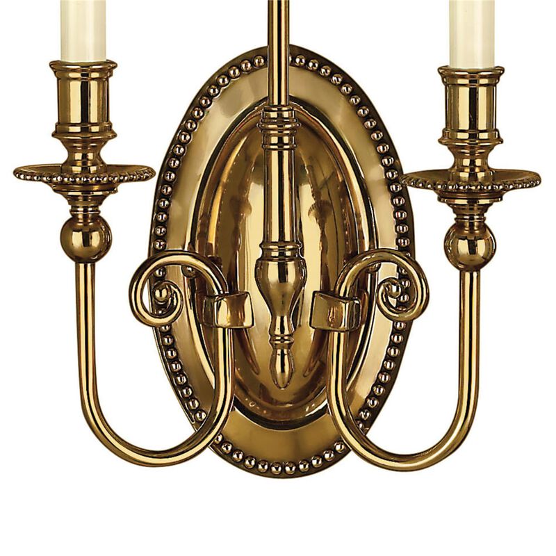 Cambridge Medium 2 Light Wall Sconce by Hinkley