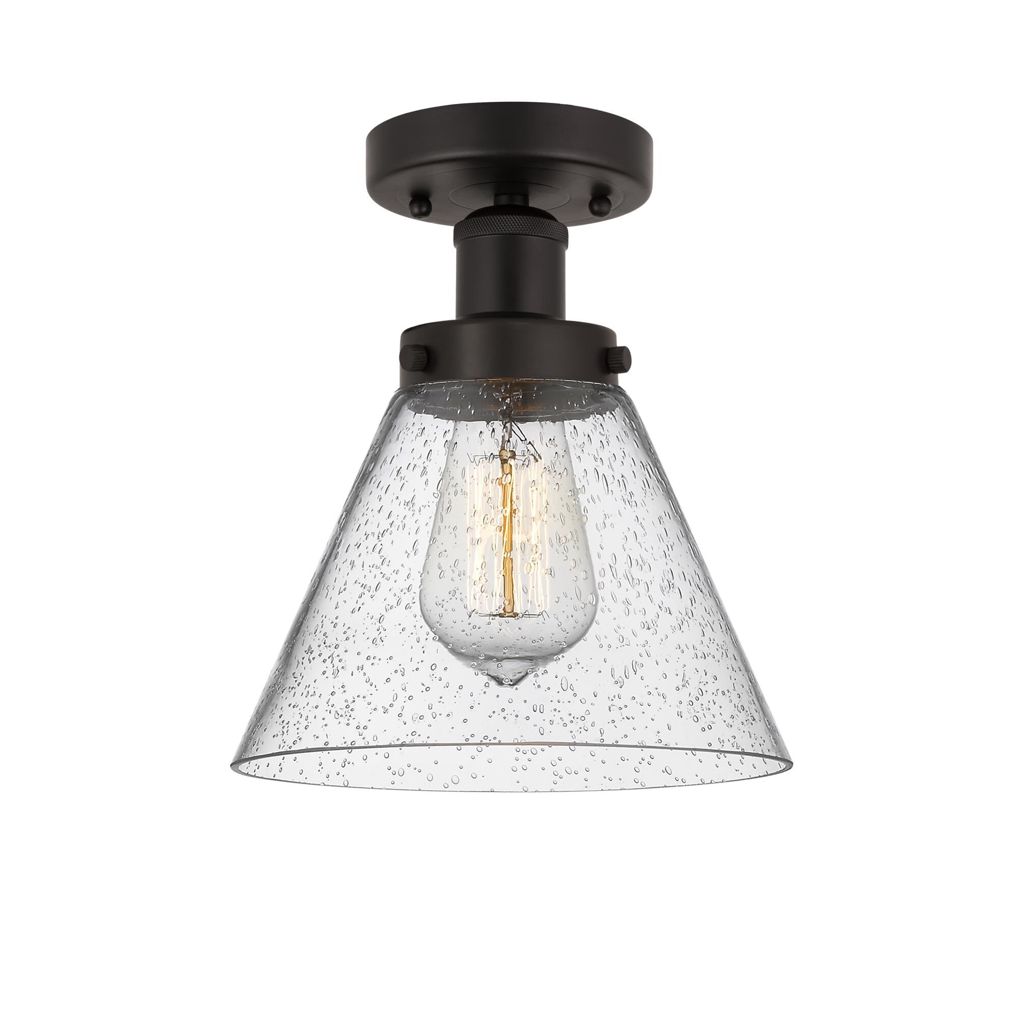 Shown in Oil Rubbed Bronze, Mercury finish and Mercury glass and Mercury Glass shade