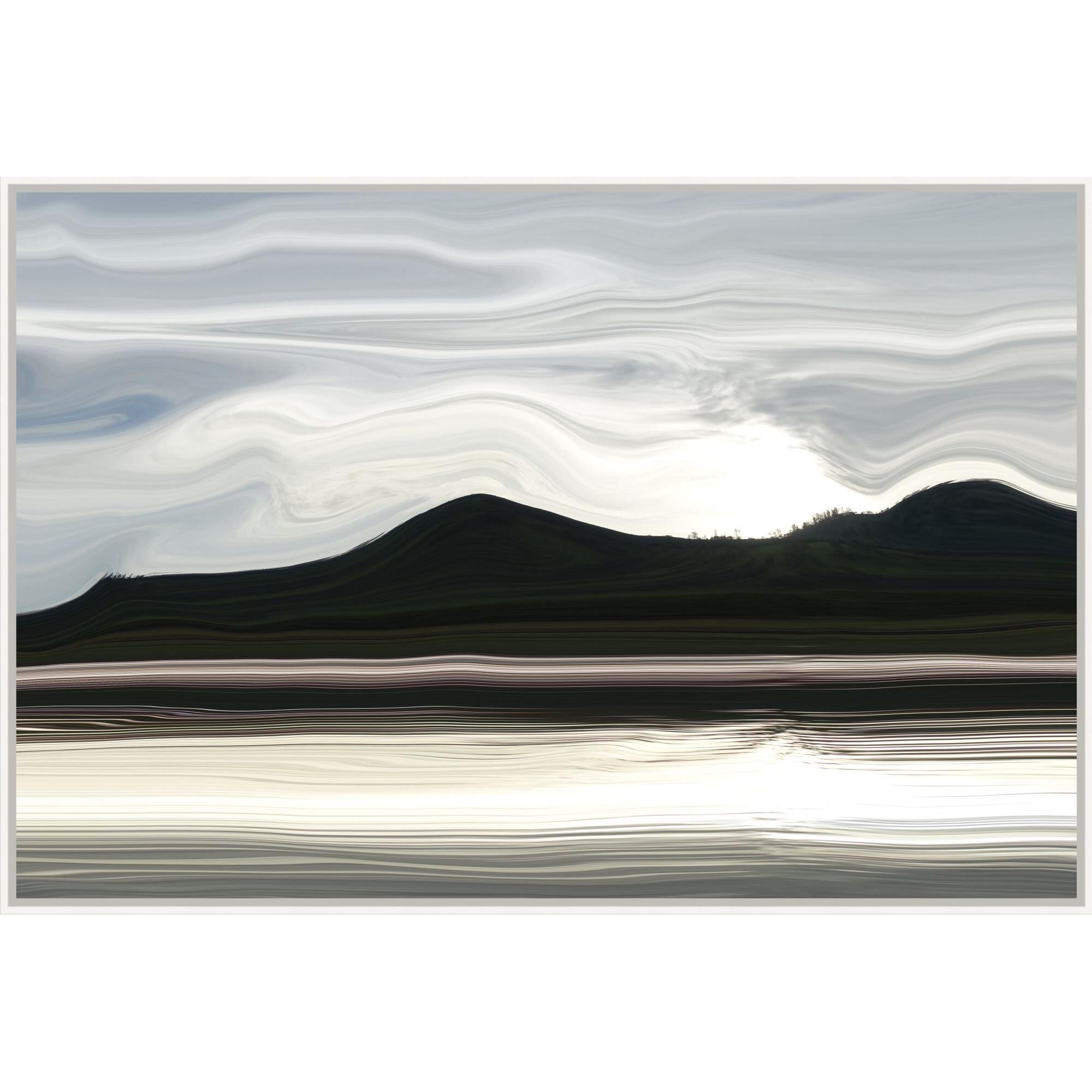 Black Mountain Print by LEVEL57