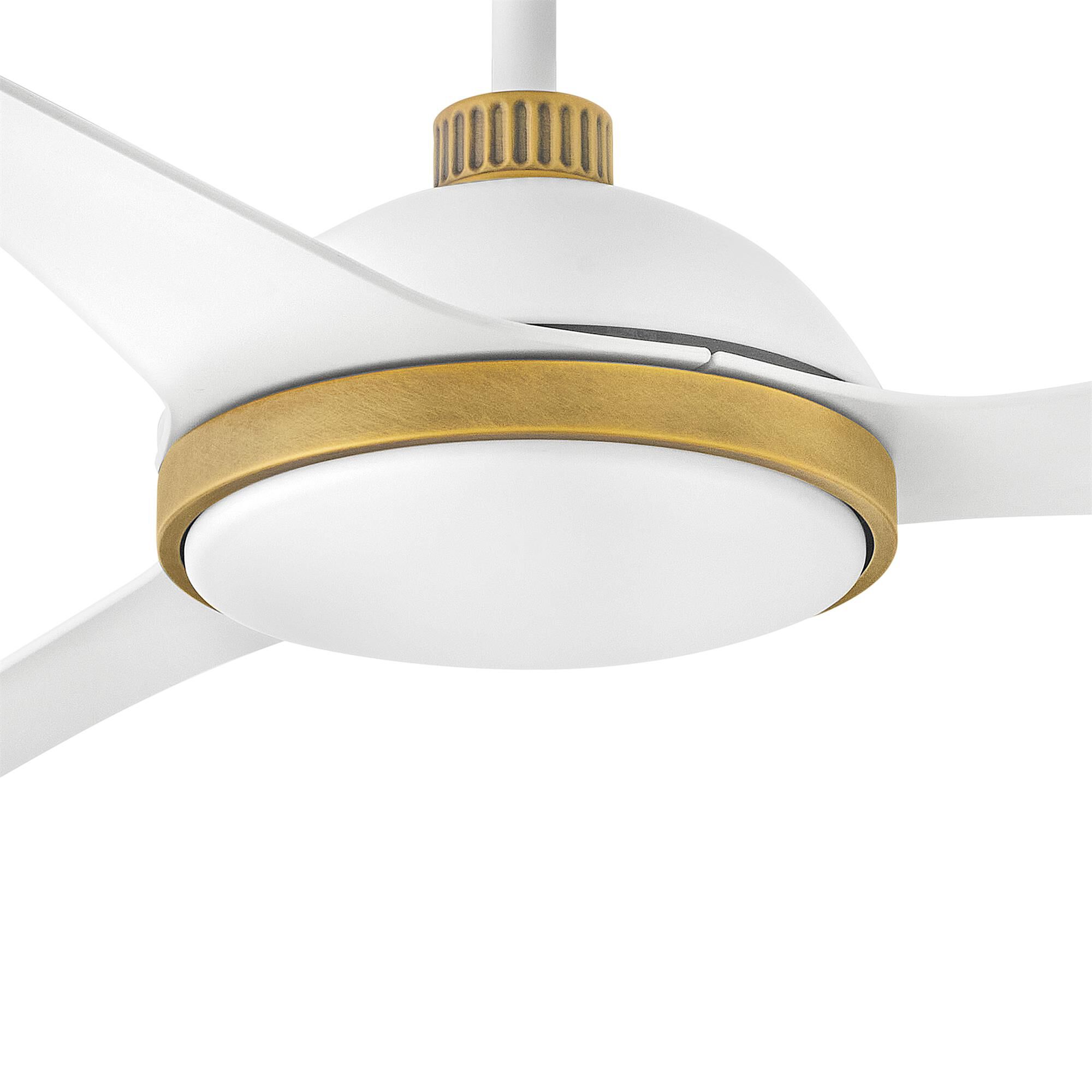 Shown in Matte White finish and White Polycarbonate glass