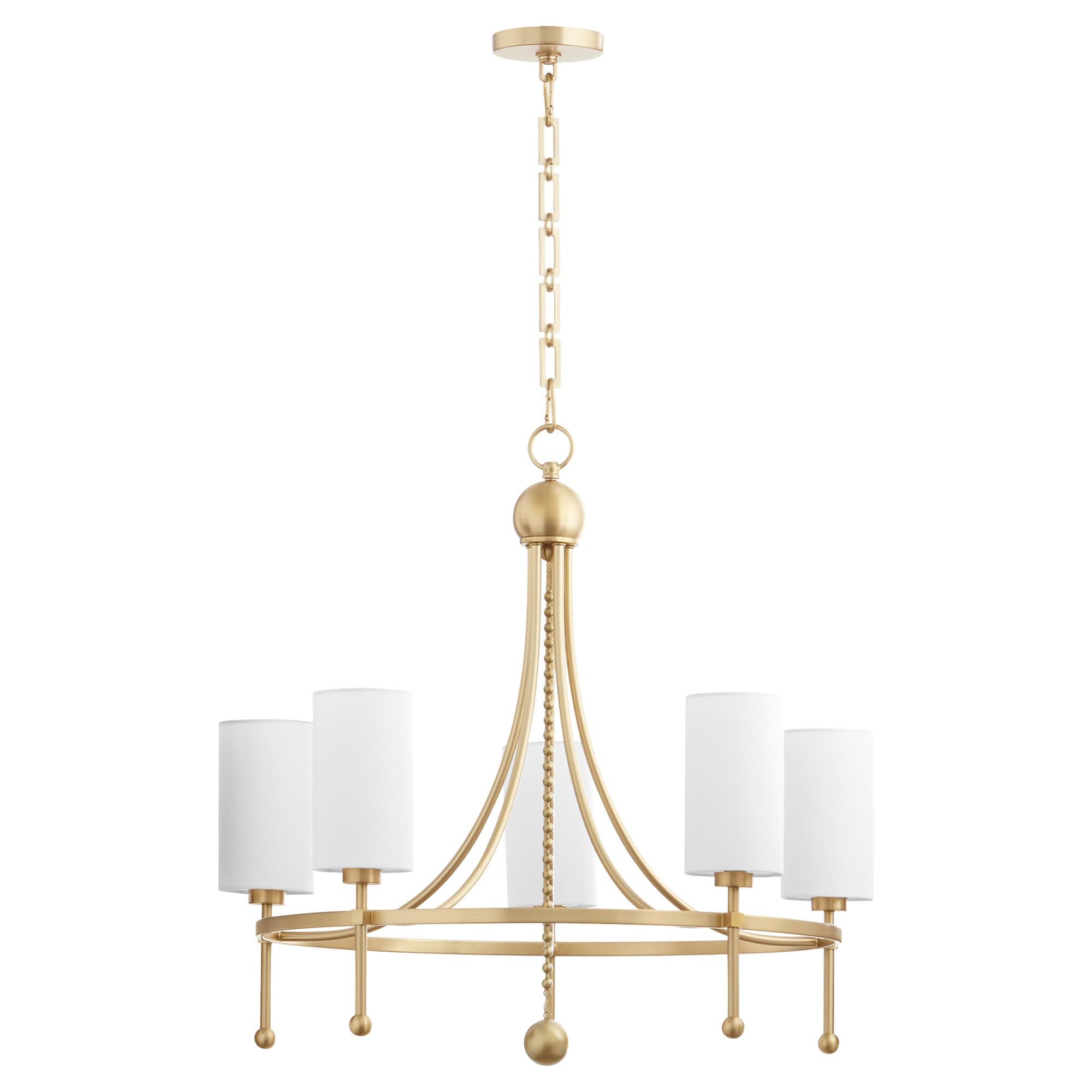 Lee Boulevard 28 Inch Chandelier by Quorum International
