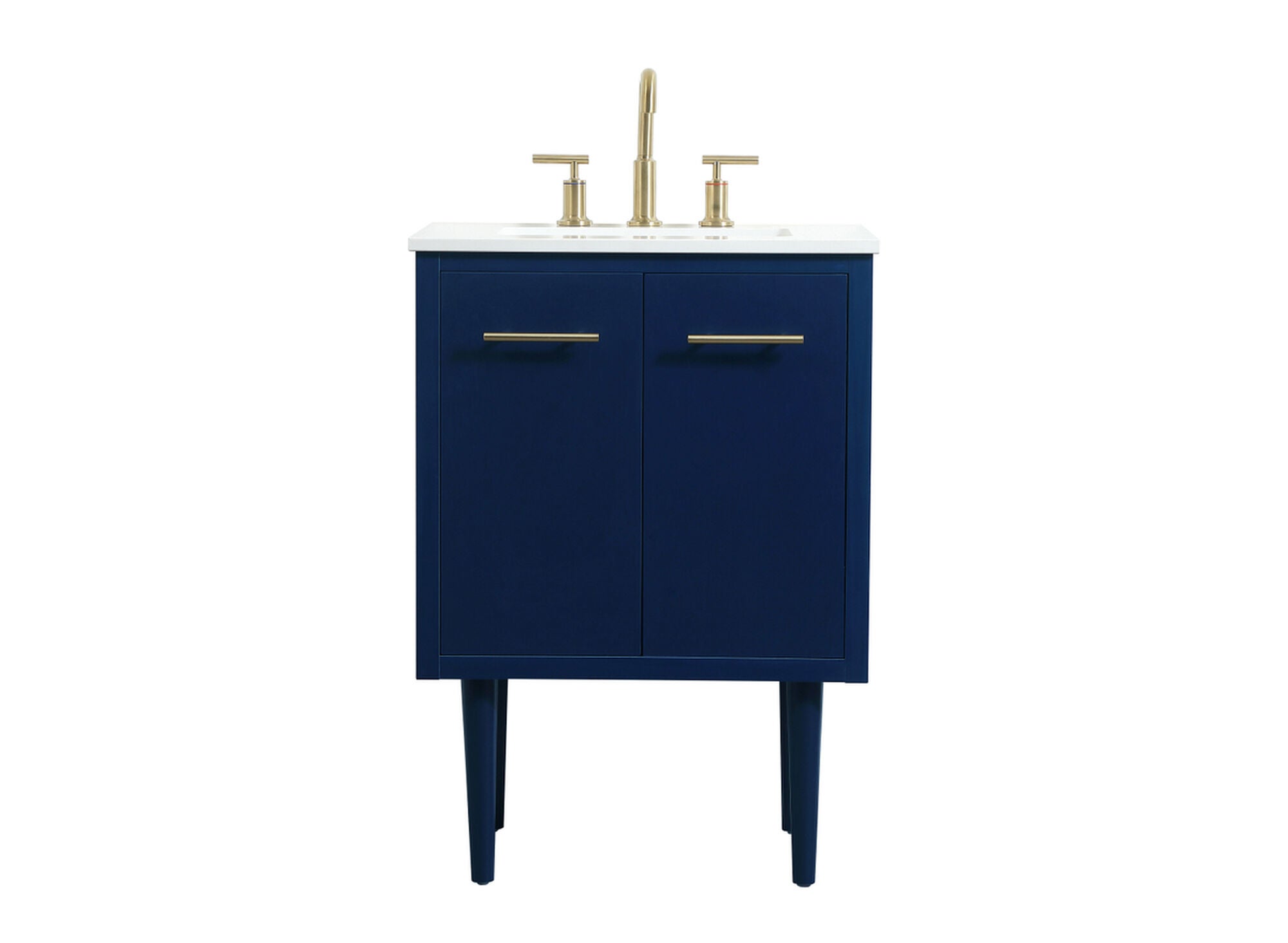 Shown in Blue finish