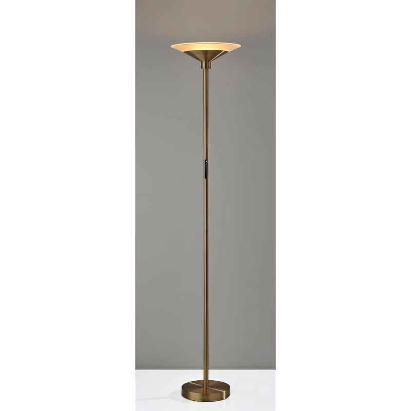 Solar 71 Inch Torchiere Lamp by Adesso