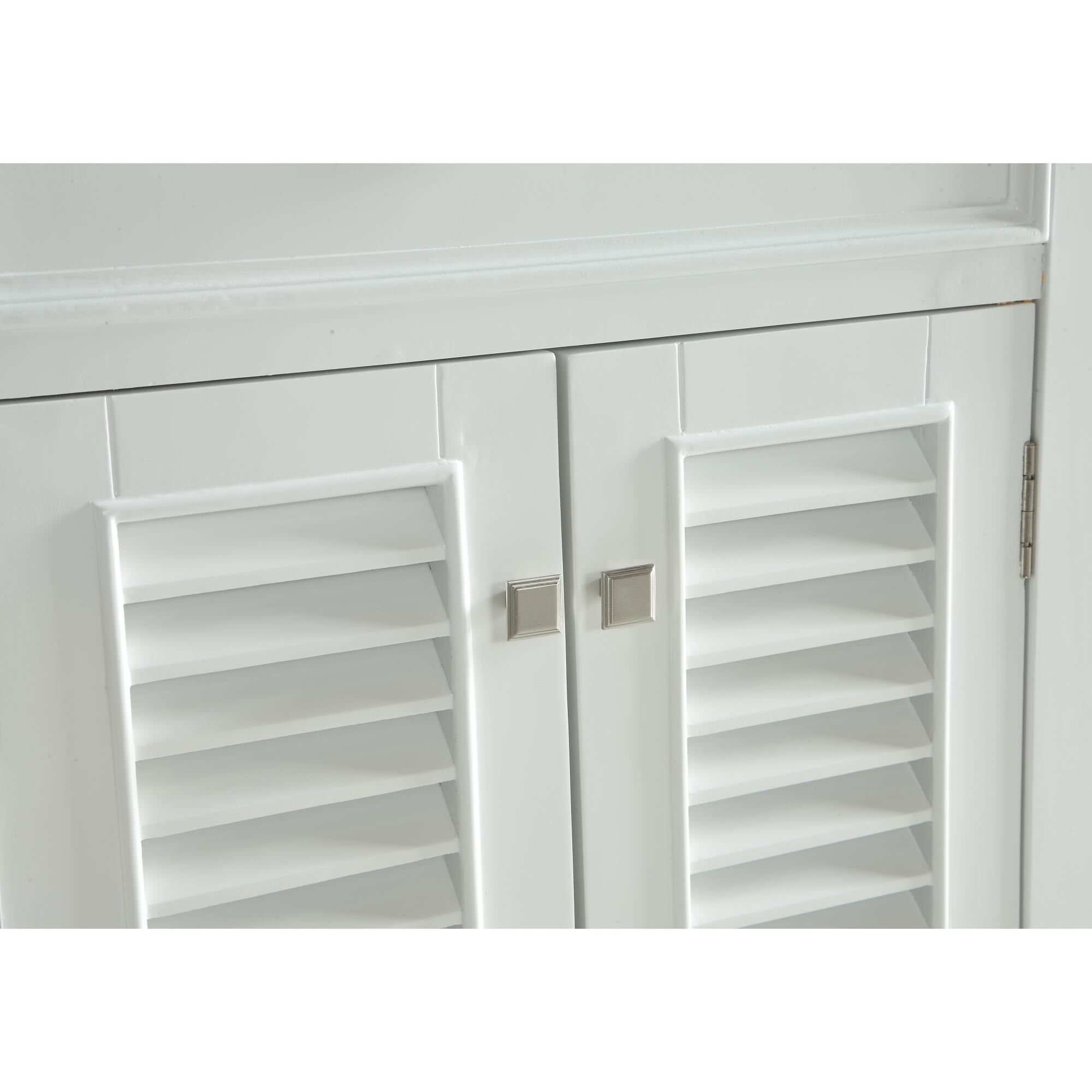 Shown in White finish