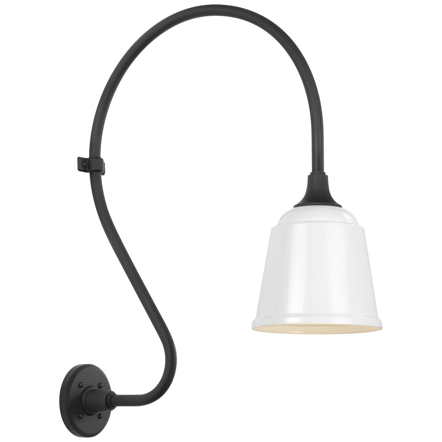 Thomas O'Brien Academy Barn Light 27 Inch Outdoor Wall Light by Visual Comfort Signature Collection