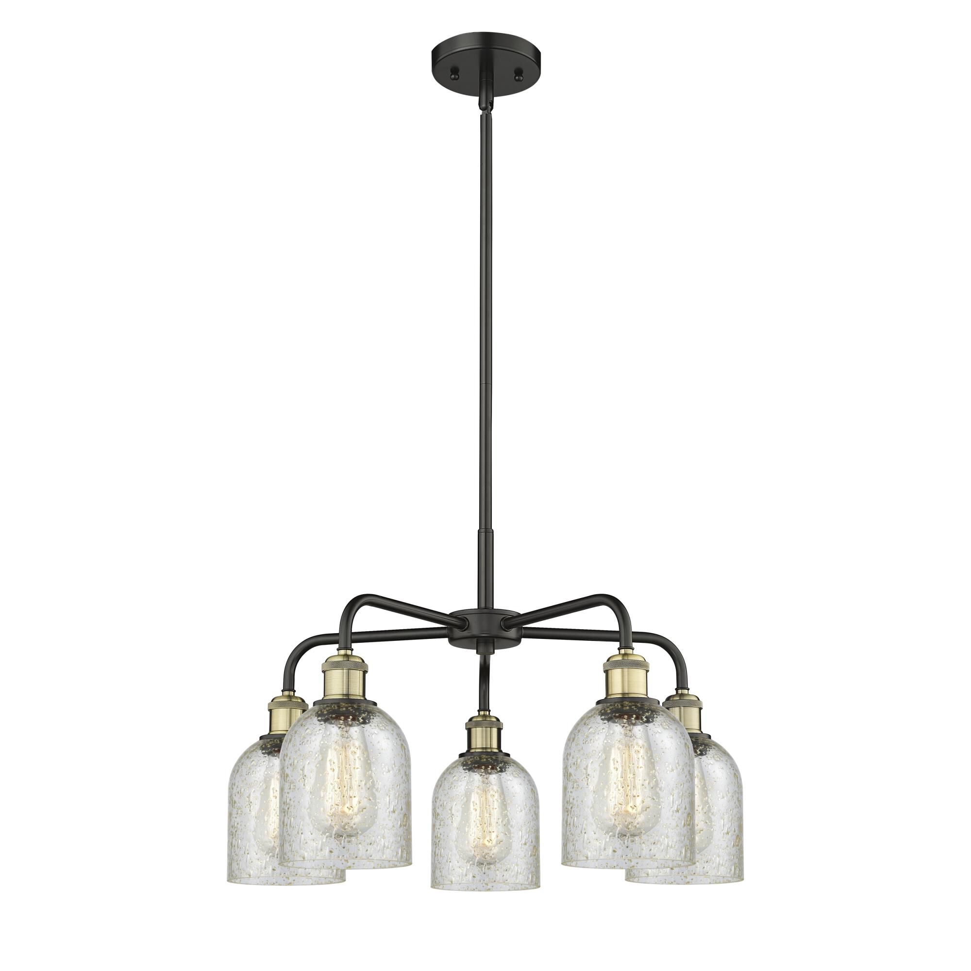 Shown in Black Antique Brass finish and Mica glass