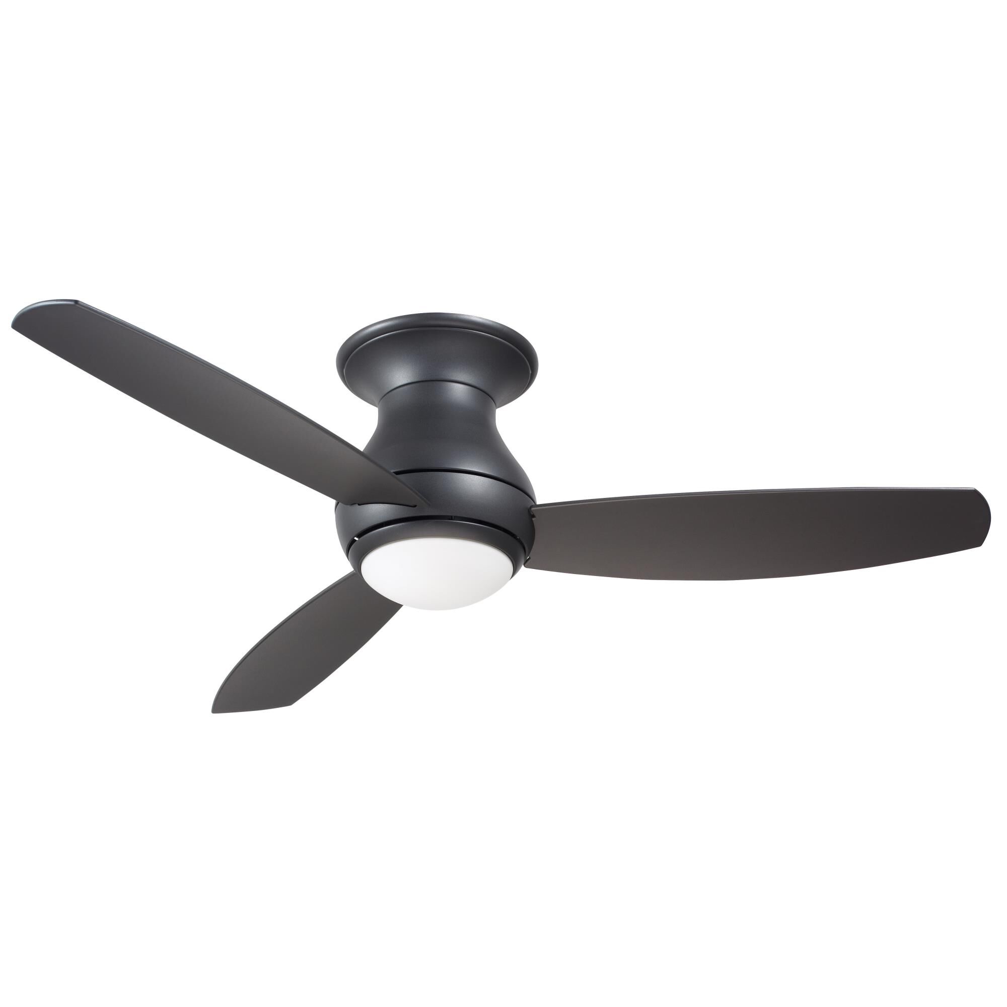 Curva Sky Outdoor Rated 52 Inch Flush Mount Fan with Light Kit by Emerson