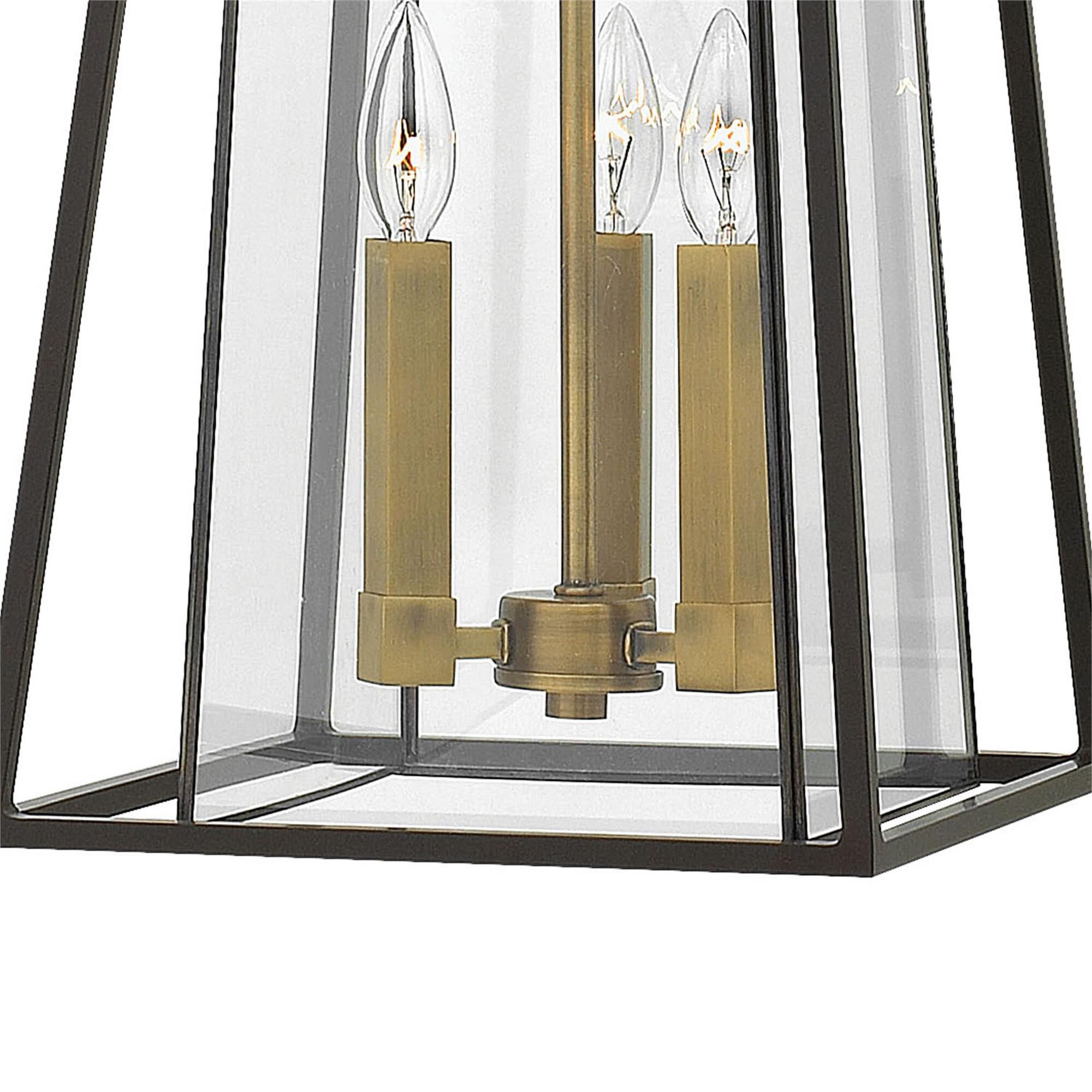 Shown in Buckeye Bronze finish and Bound Clear glass