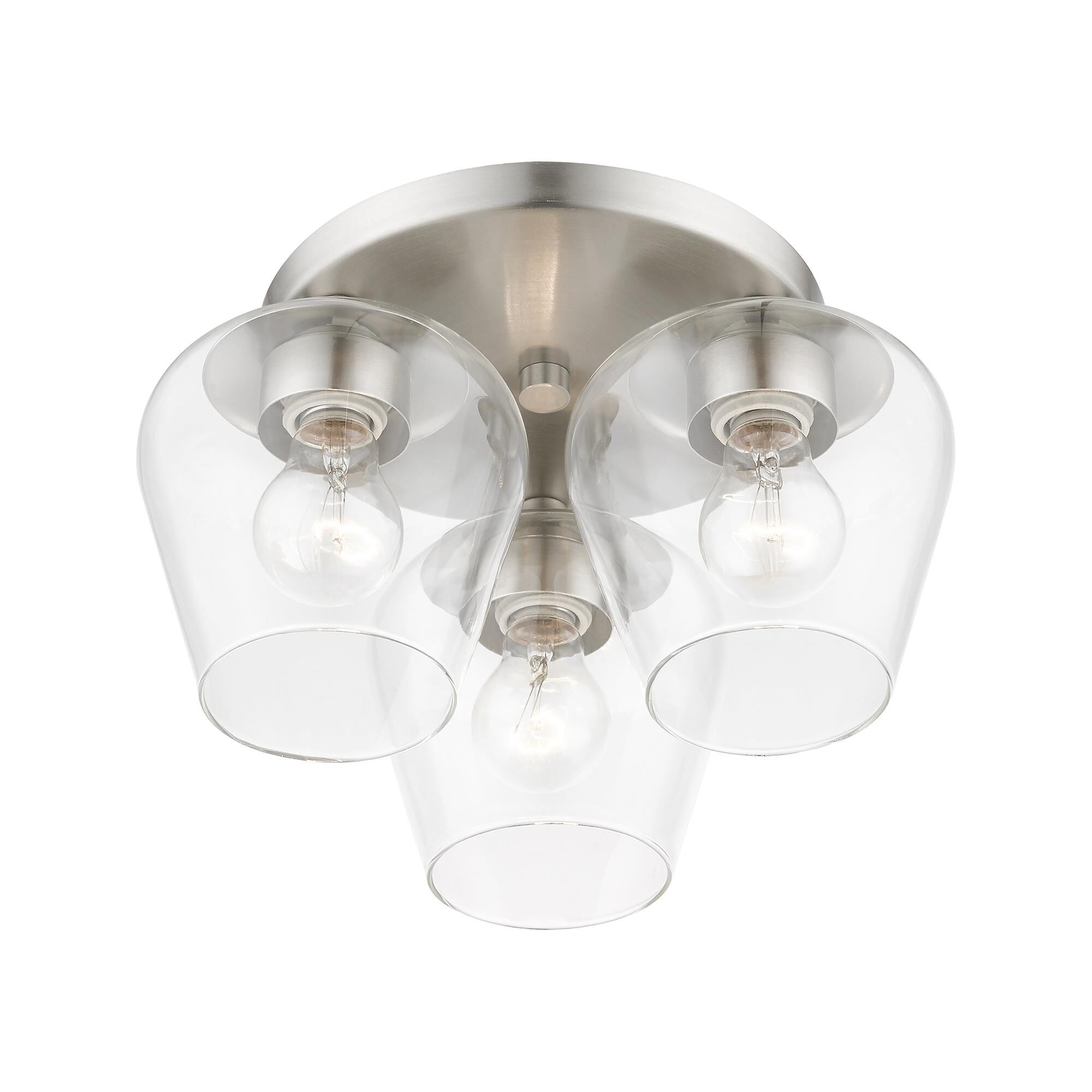 Willow 13 Inch 3 Light Flush Mount by Livex Lighting