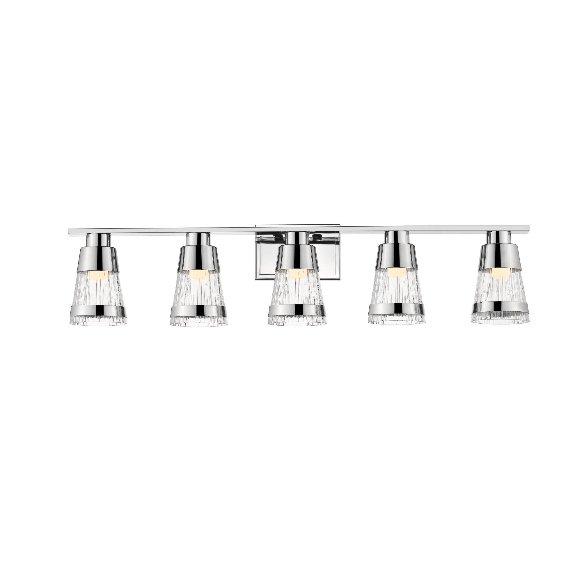 Ethos 40 Inch 5 Light LED Bath Vanity Light by Z-Lite