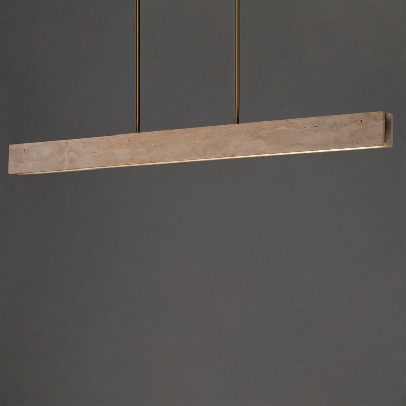 Lintel Large Linear Chandelier by ET2 Lighting
