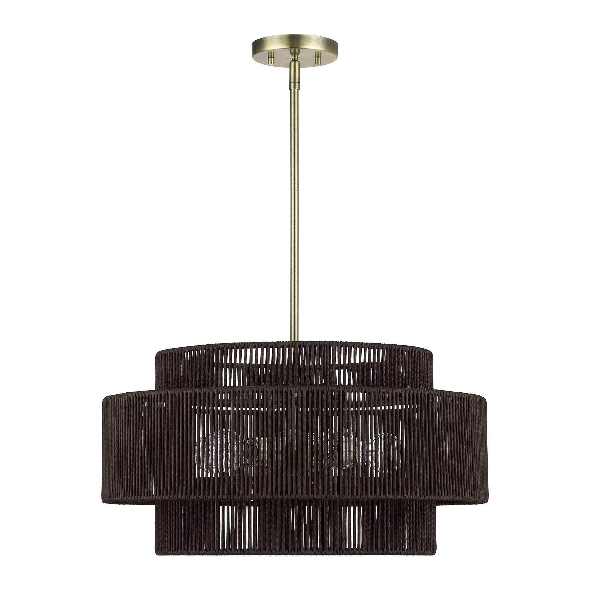 Acordia 22 Inch Large Pendant by Livex Lighting