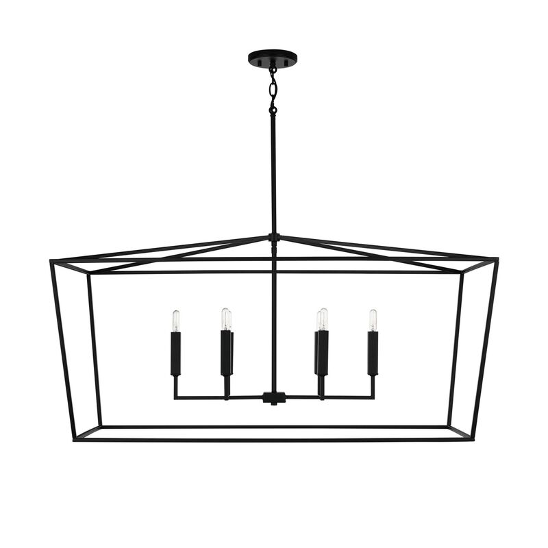 Thea 42 Inch 6 Light Linear Suspension Light by Capital Lighting Fixture Company