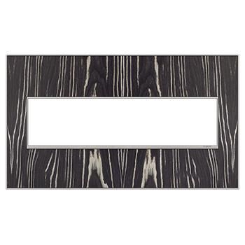 Shown in Macassar finish and 4 Gang accent