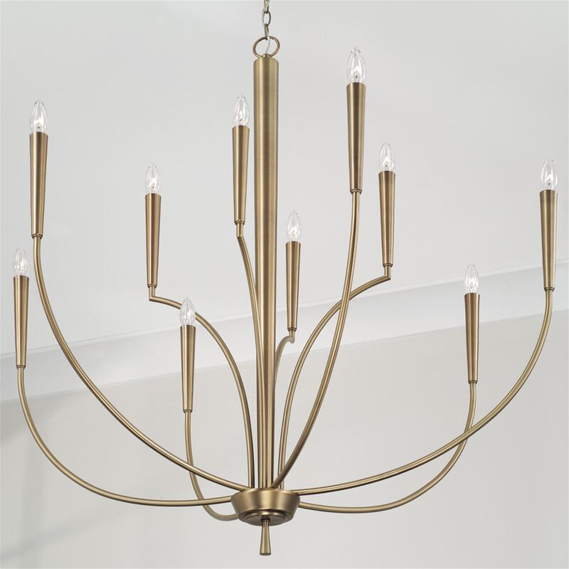 Holden 40 Inch 10 Light Chandelier by Capital Lighting Fixture Company
