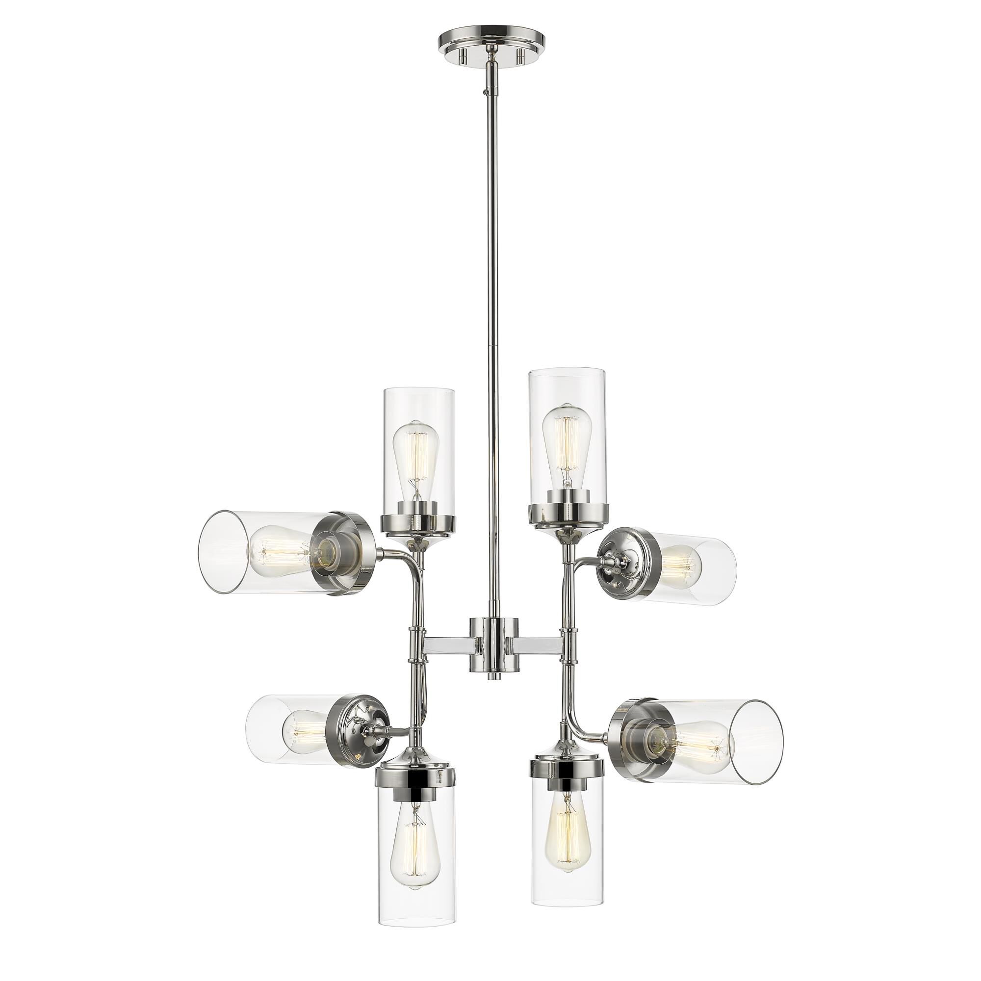 Calliope 32 Inch 8 Light Chandelier by Z-Lite