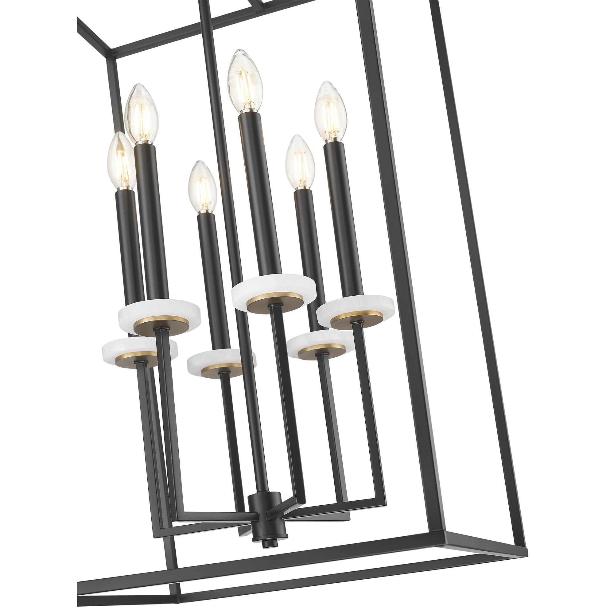 Shown in Matte Black and Modern Gold finish
