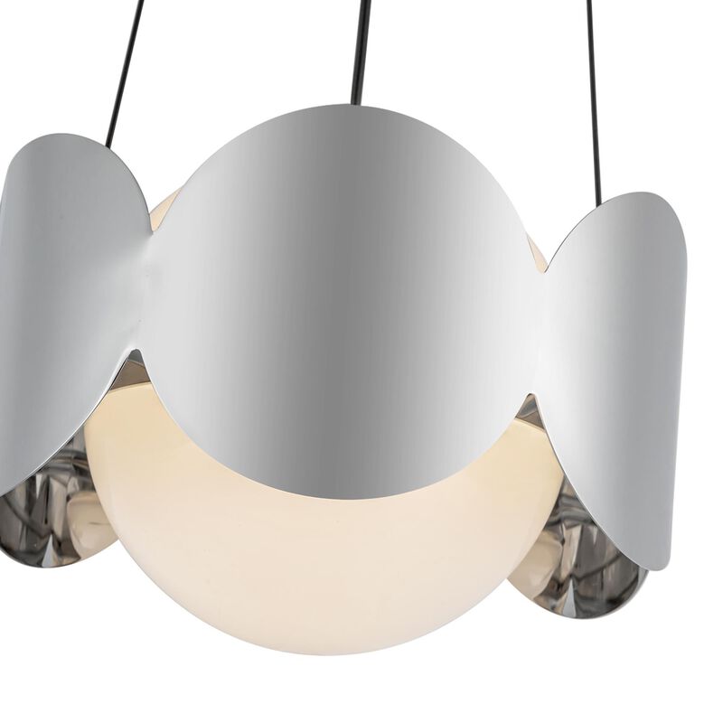 Hae Jung Roe Ciel Petite Chandelier by Kuzco