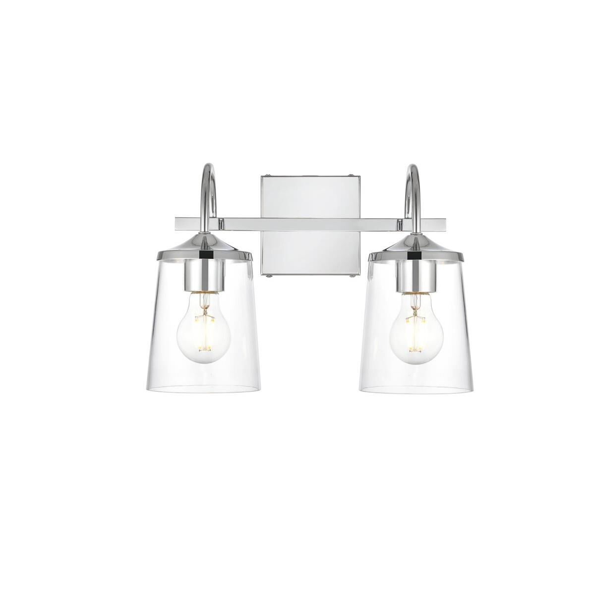 Avani 14 Inch 2 Light Bath Vanity Light by Elegant Lighting
