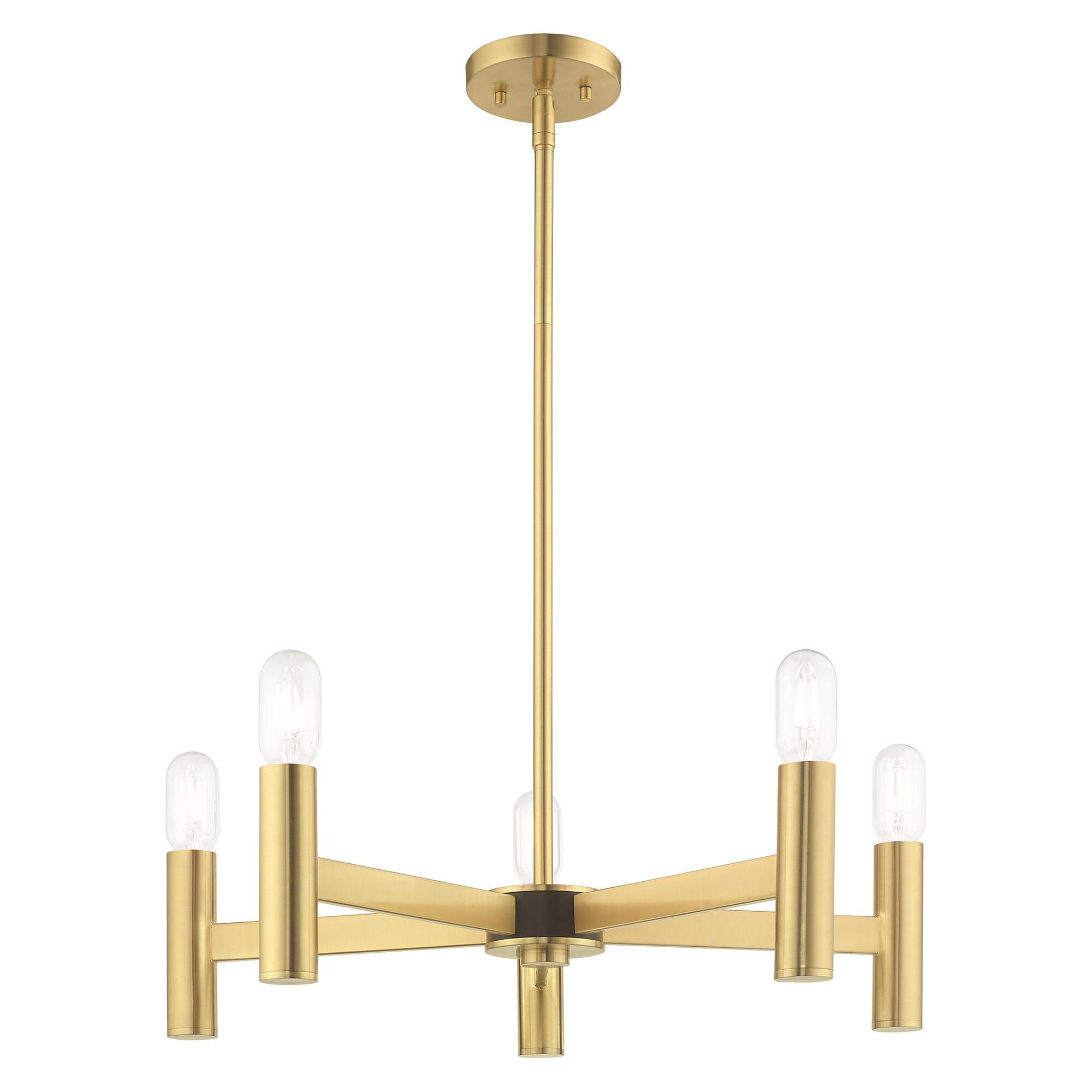 Shown in Satin Brass finish