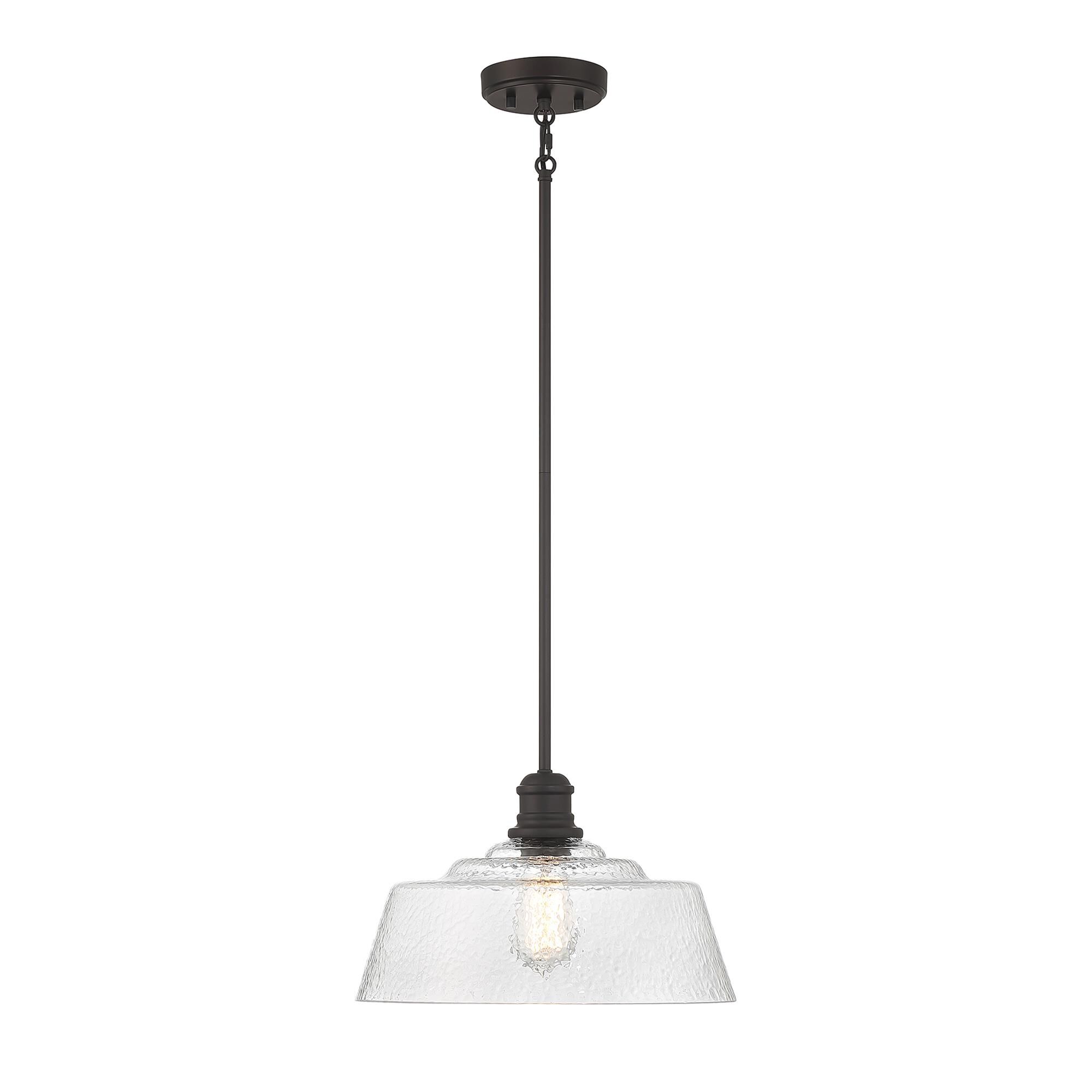 Shown in Oil Rubbed Bronze finish and Vintage glass