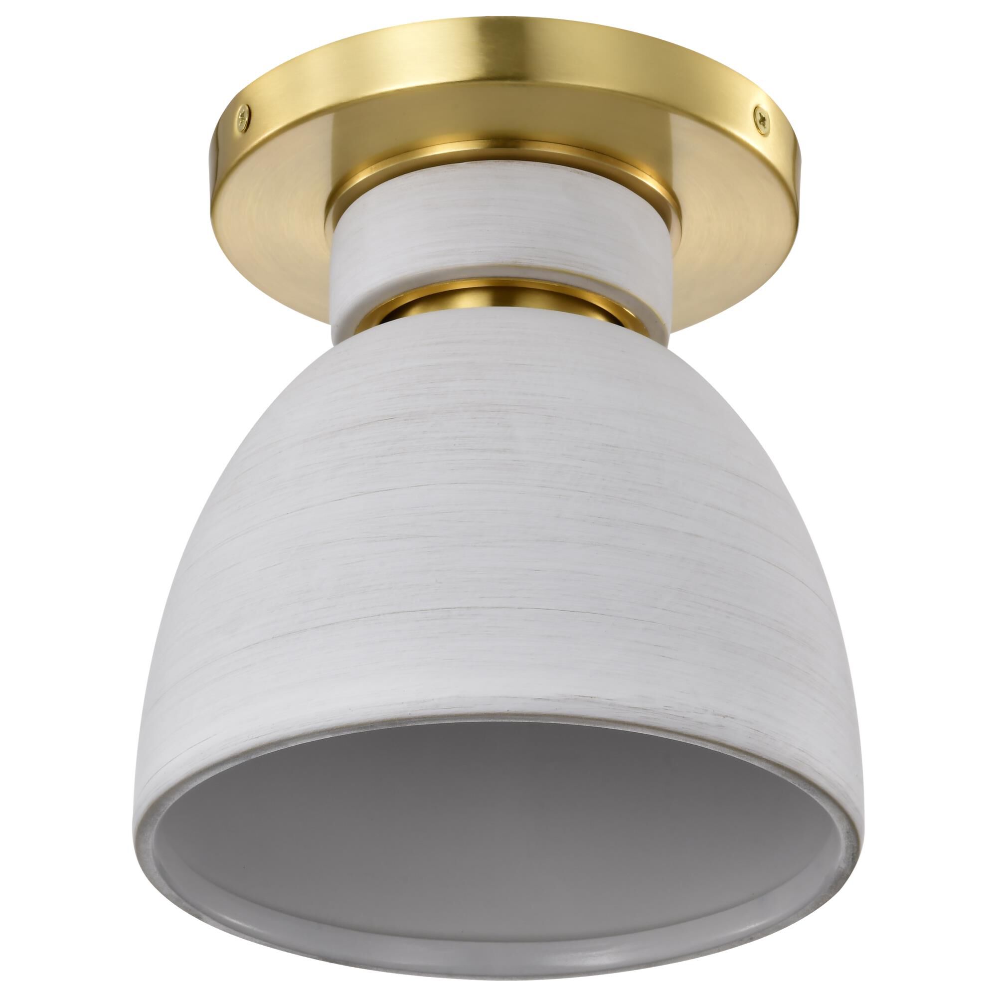 Shown in Brushed Brass finish