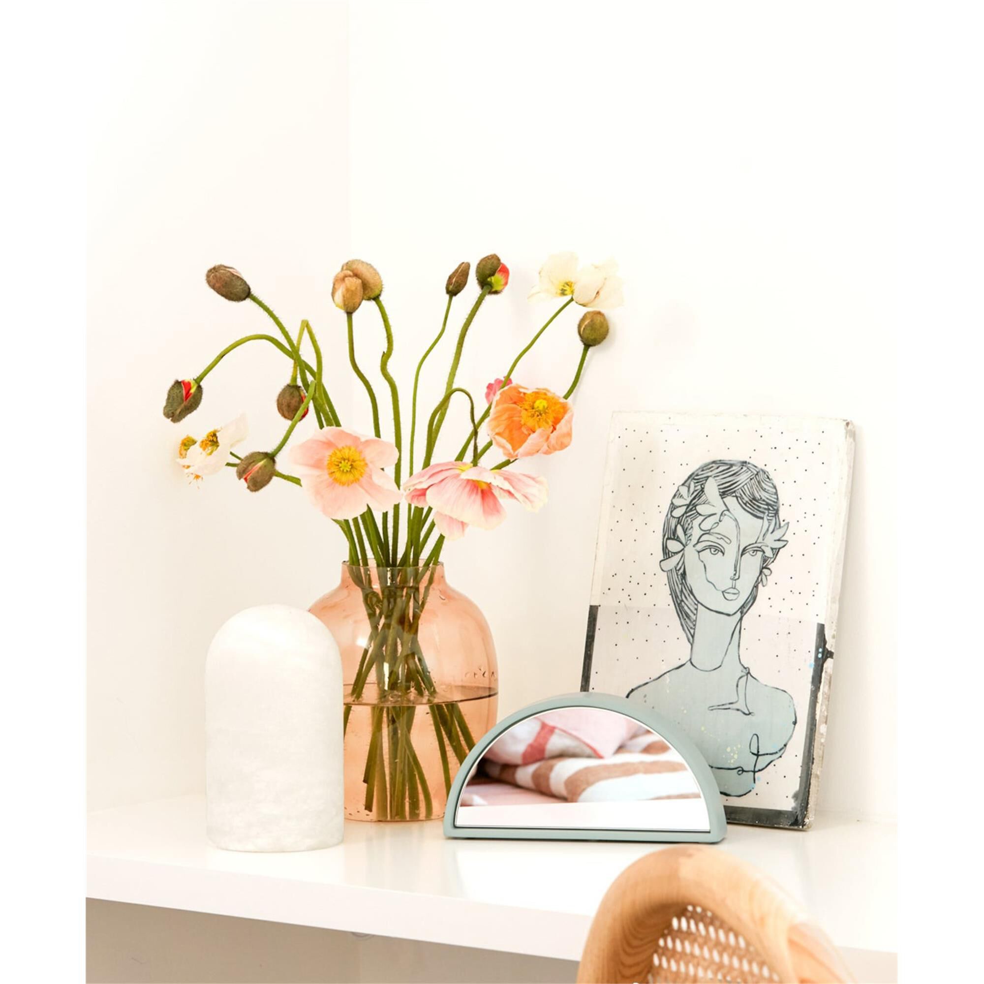 Shown in White Alabaster finish