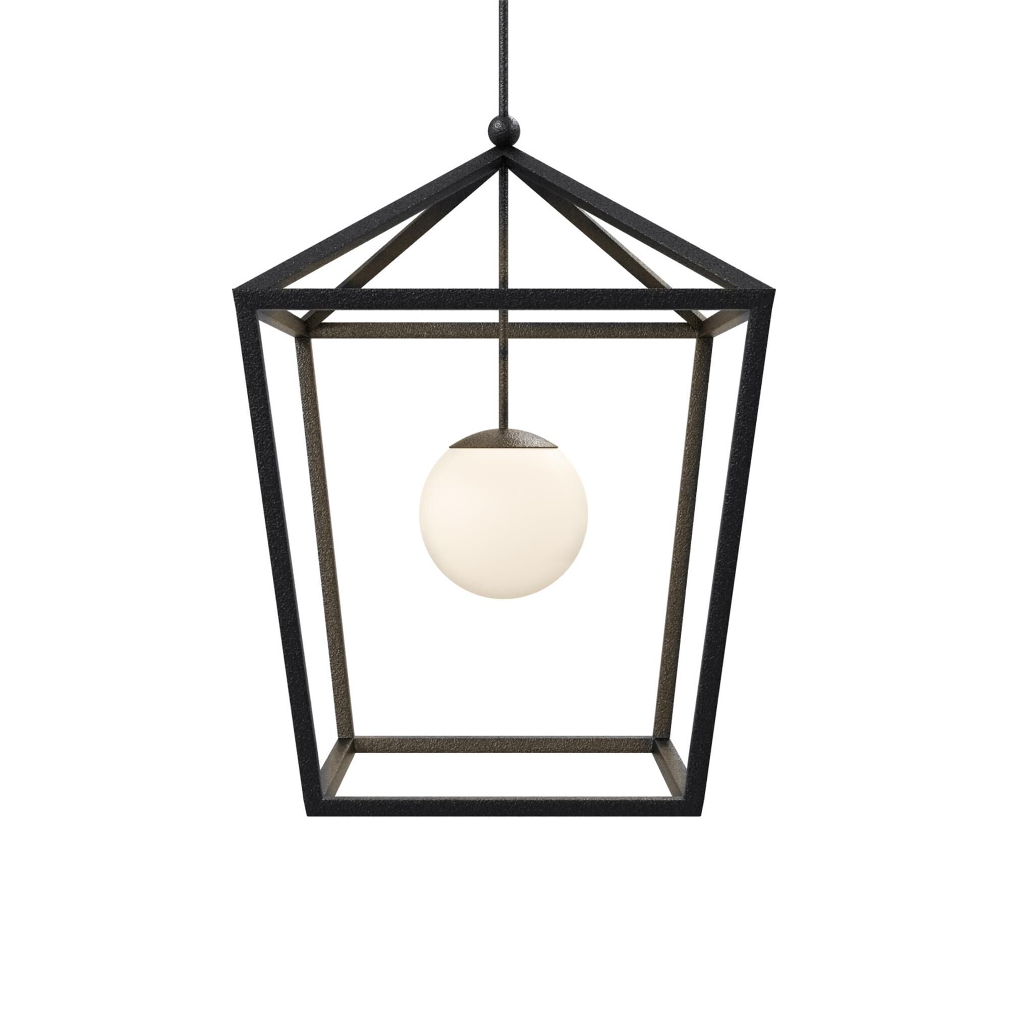 Denison 26 Inch Outdoor Hanging Lantern,