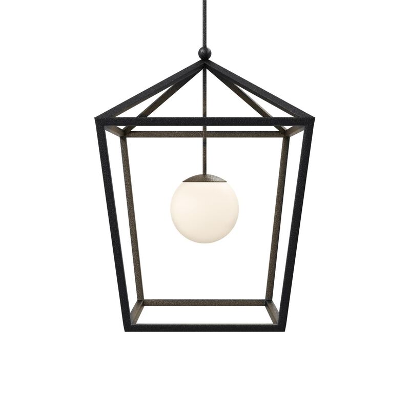 Denison 26 Inch Outdoor Hanging Lantern by Currey and Company