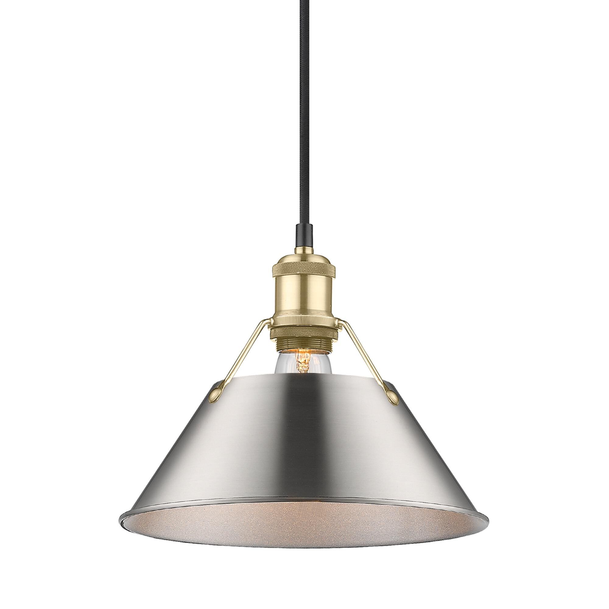 Orwell 10 Inch Mini Pendant by Golden Lighting