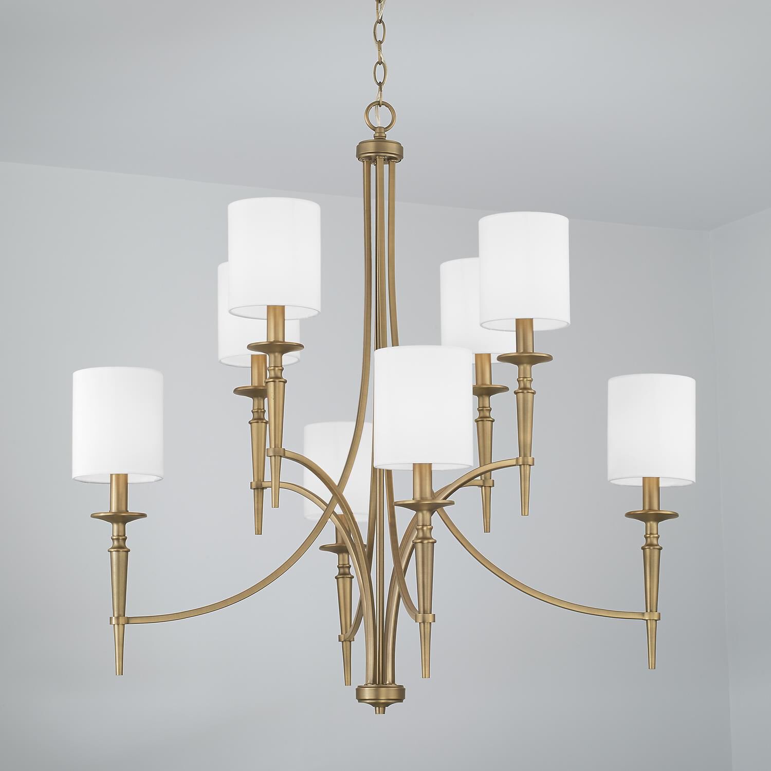 Abbie 36 Inch 8 Light Chandelier by Capital Lighting Fixture Company