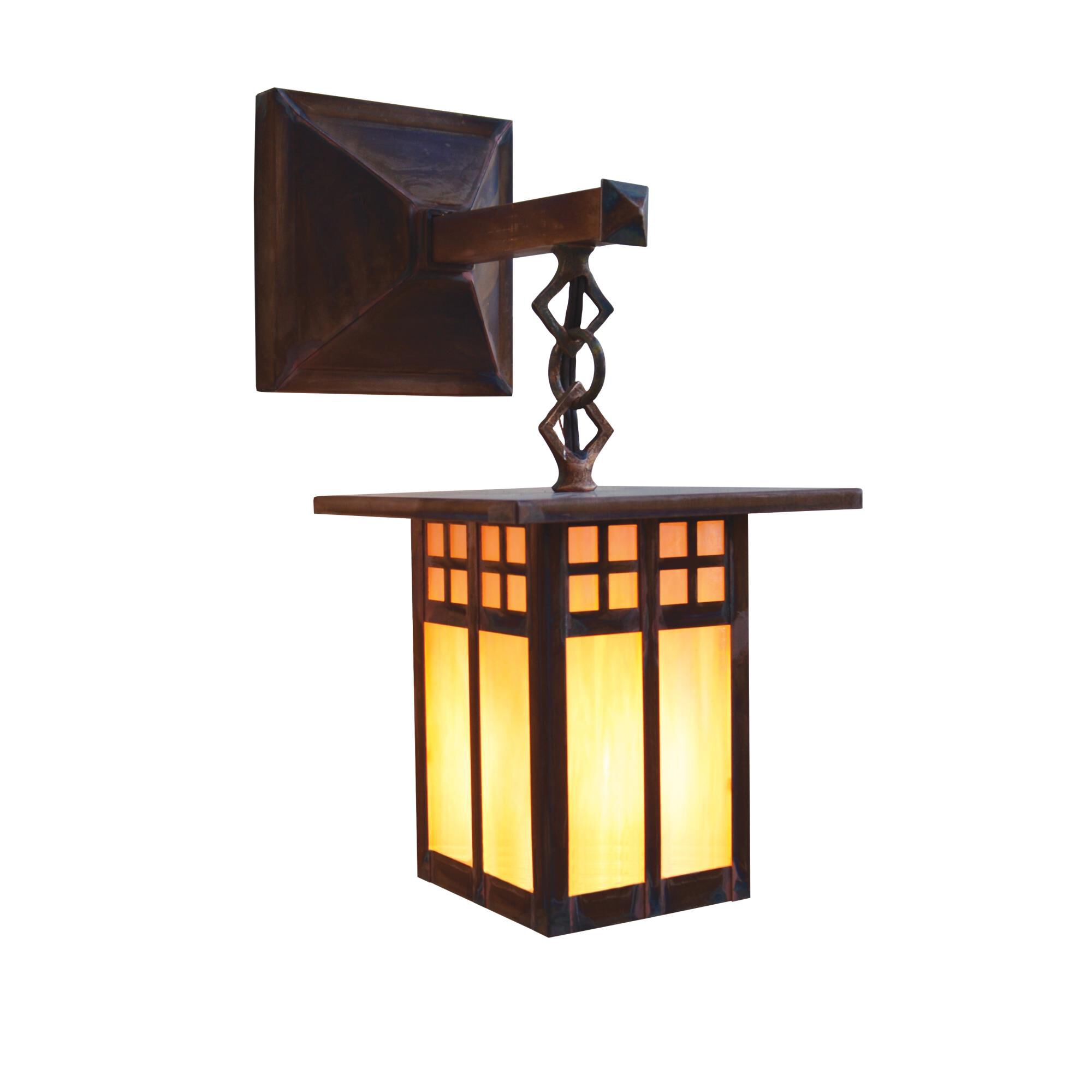 Glasgow 12 Inch Tall 1 Light Outdoor Wall Light by Arroyo Craftsman