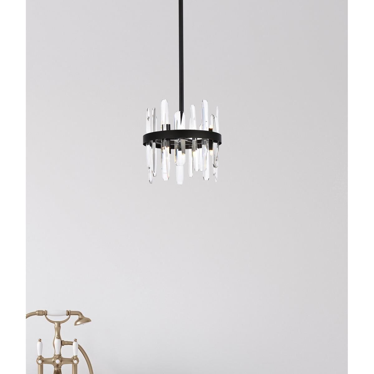 Serena 12 Inch Mini Pendant by Elegant Lighting