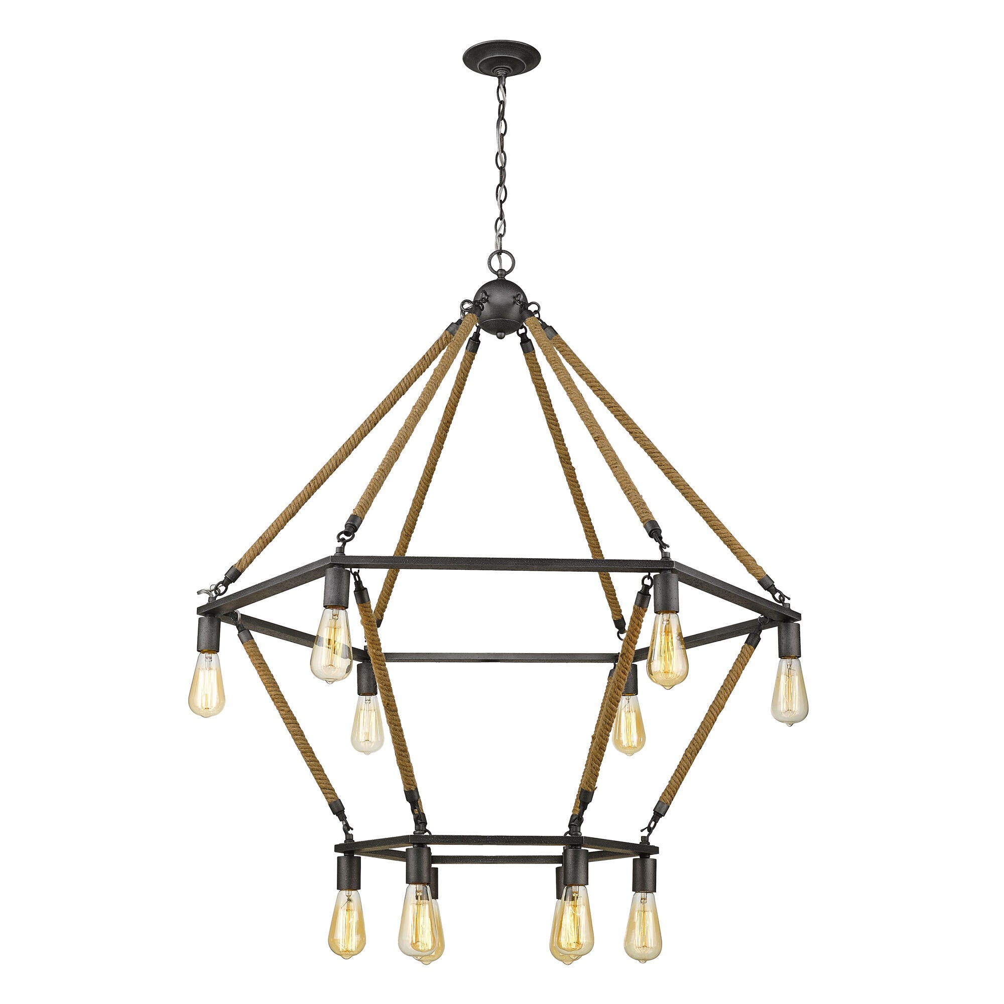 Shown in Antique Gray finish and -- glass and -- shade
