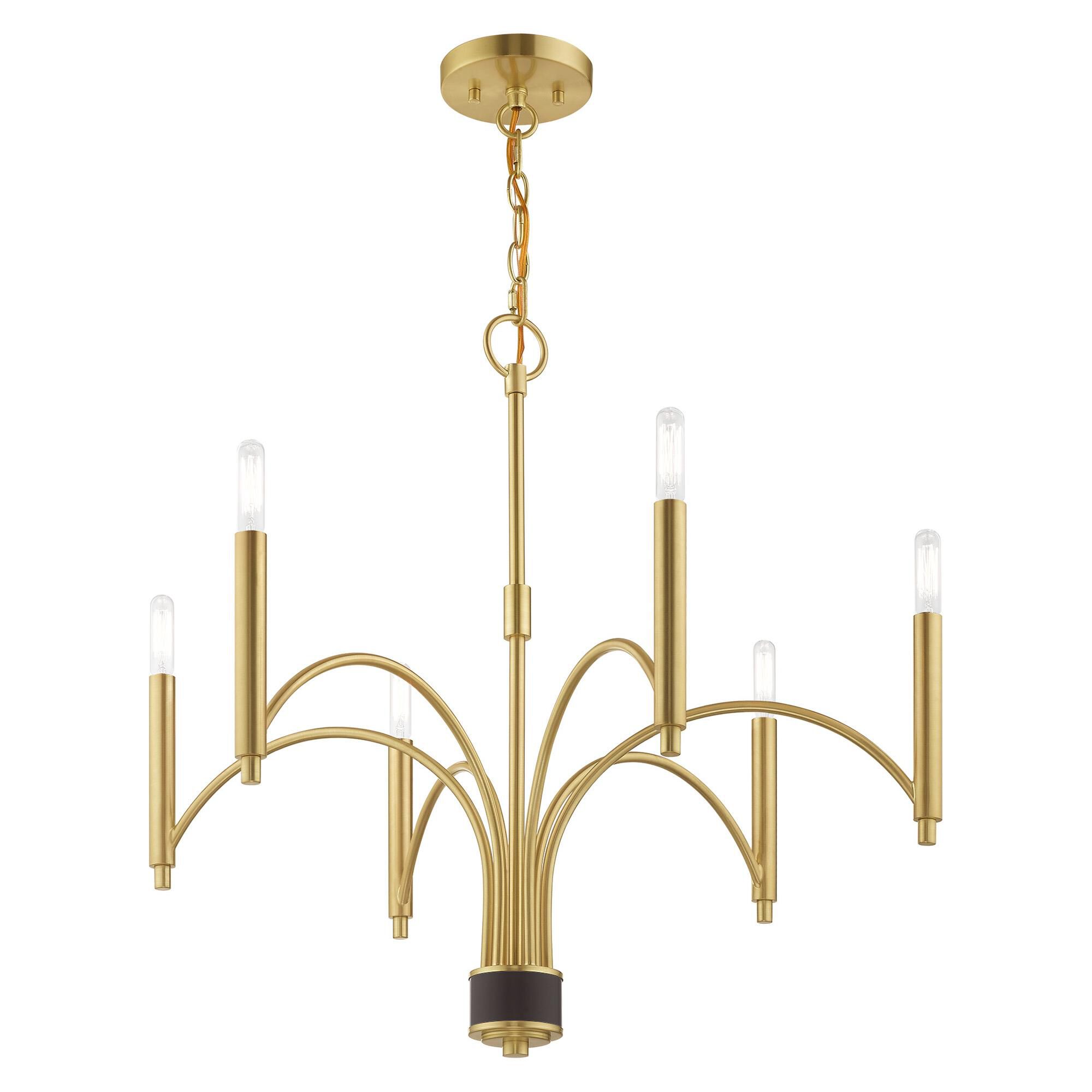 Wisteria 6 Light Chandelier by Livex Lighting