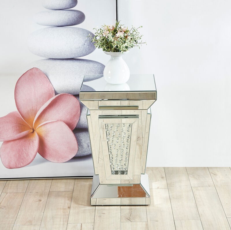 Modern End Table by Elegant Decor