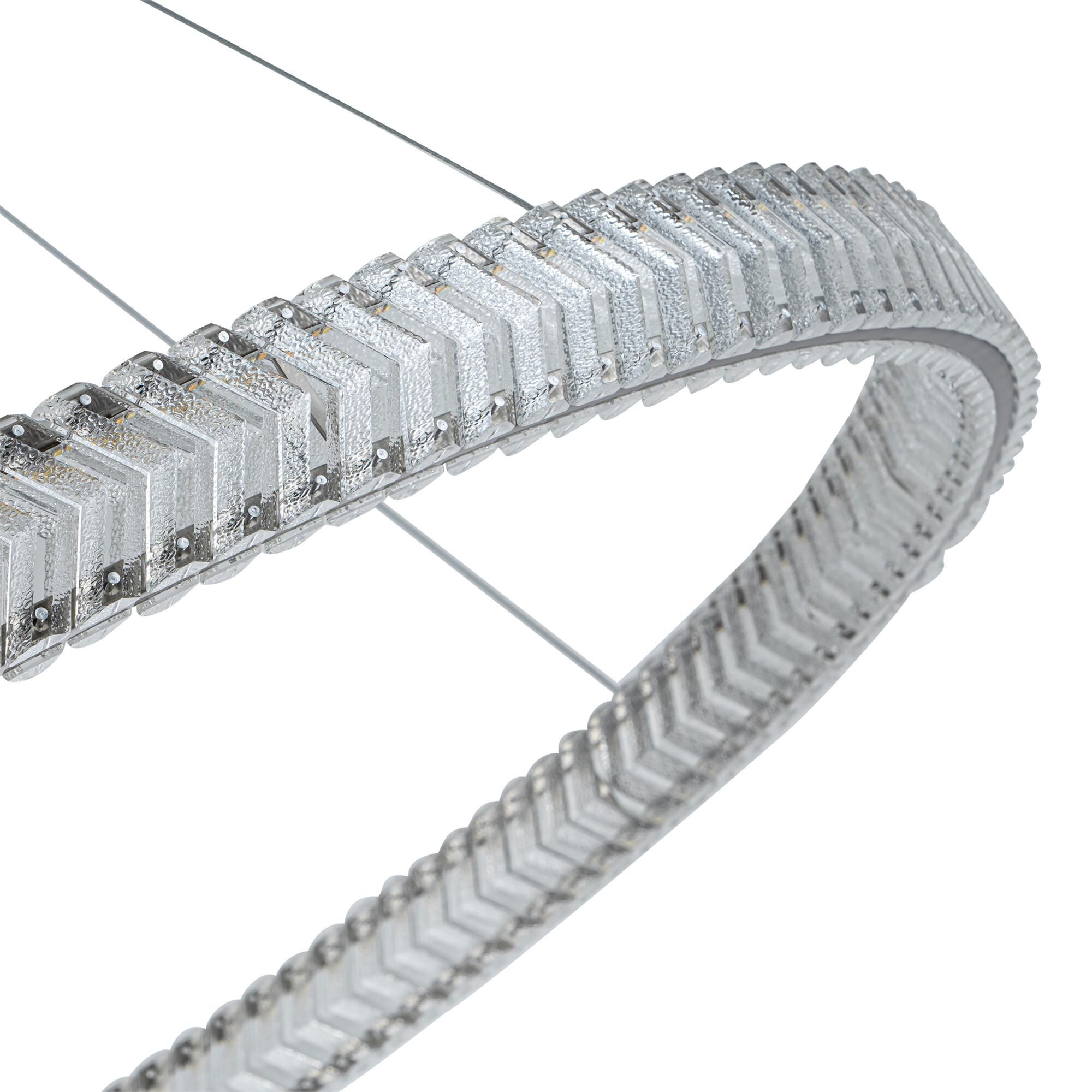 Chevron 39 Inch Chandelier by Artcraft